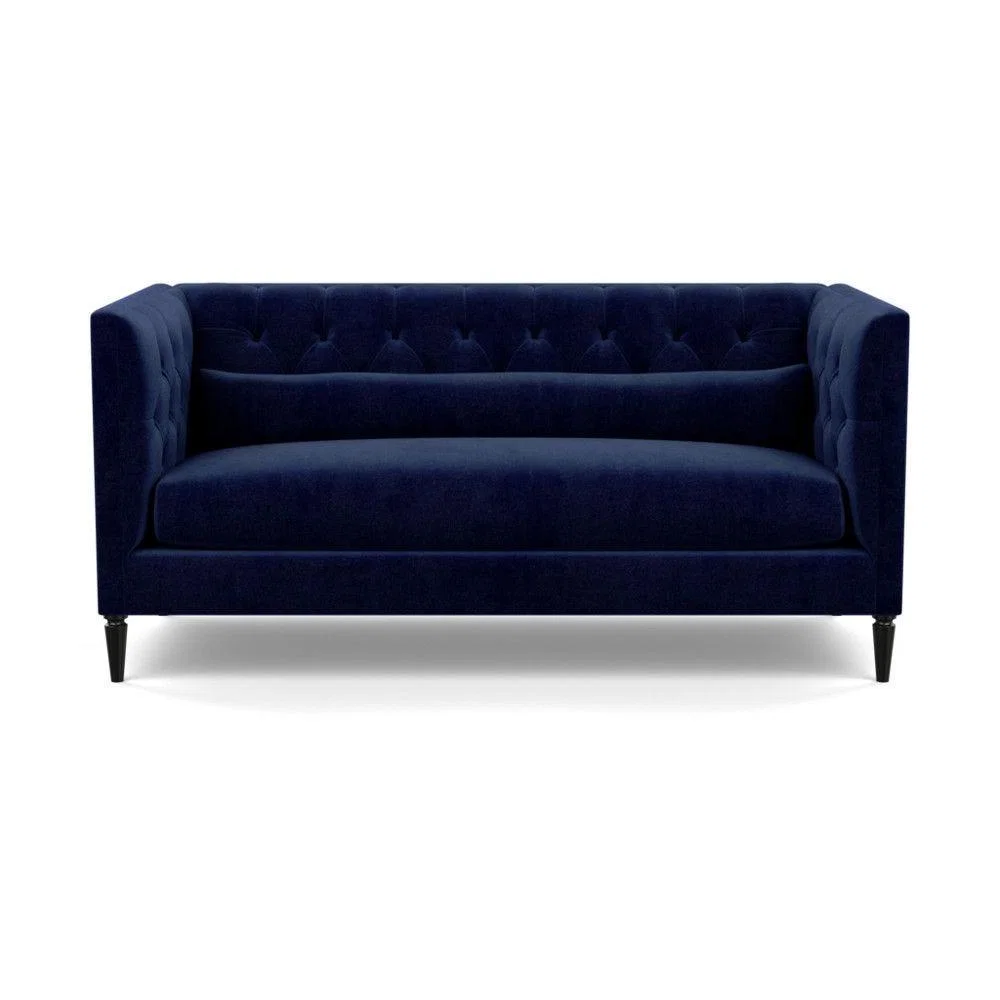 Heal's Balmoral 3 Seater Sofa Smart Linen Mix Duck Egg Walnut Feet - Heal's UK Furniture – image 93