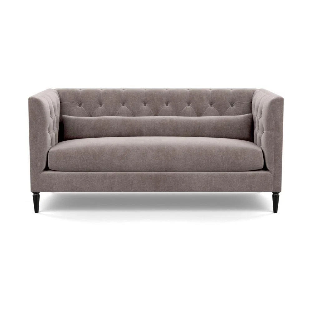 Heal's Balmoral 3 Seater Sofa Smart Linen Mix Duck Egg Walnut Feet - Heal's UK Furniture – image 99