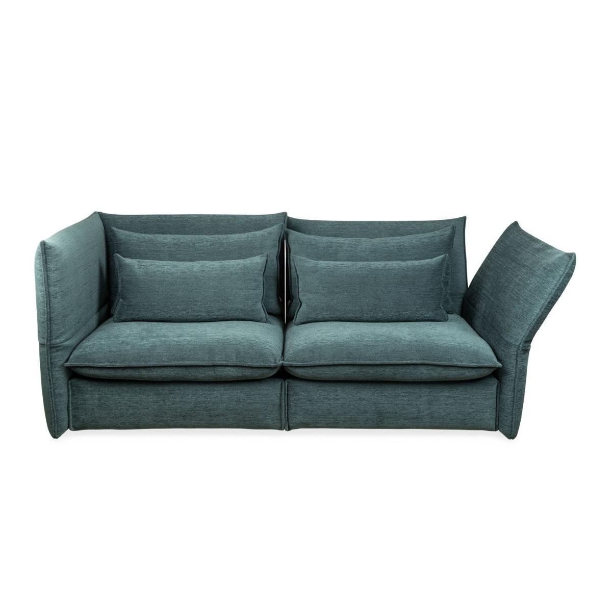 Vitra Mariposa 2.5 Seater Sofa F80 Iroko 2 Dark Blue - Heal's UK Furniture – image 21