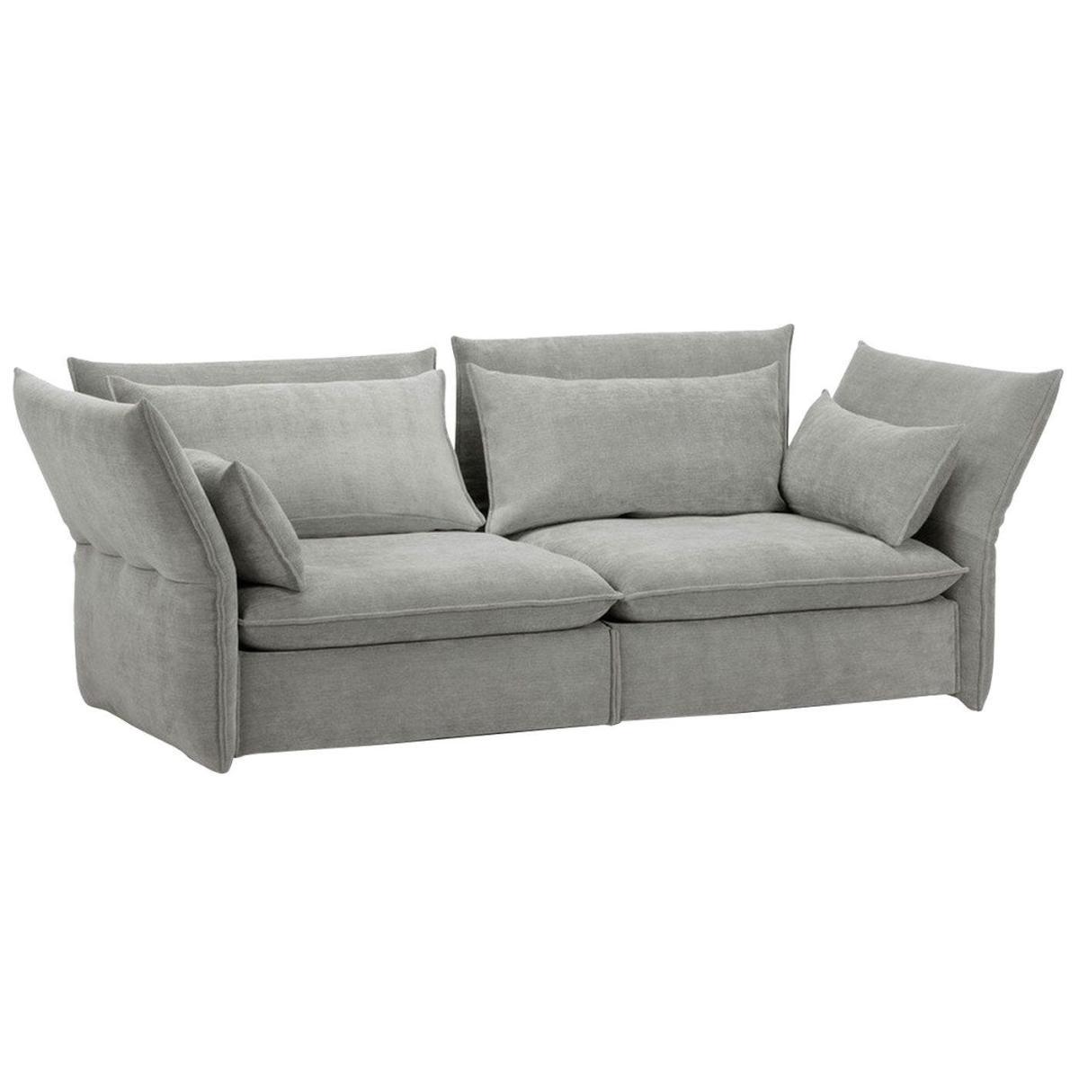 Vitra Mariposa 2.5 Seater Sofa F80 Iroko 2 Dark Blue - Heal's UK Furniture – image 26