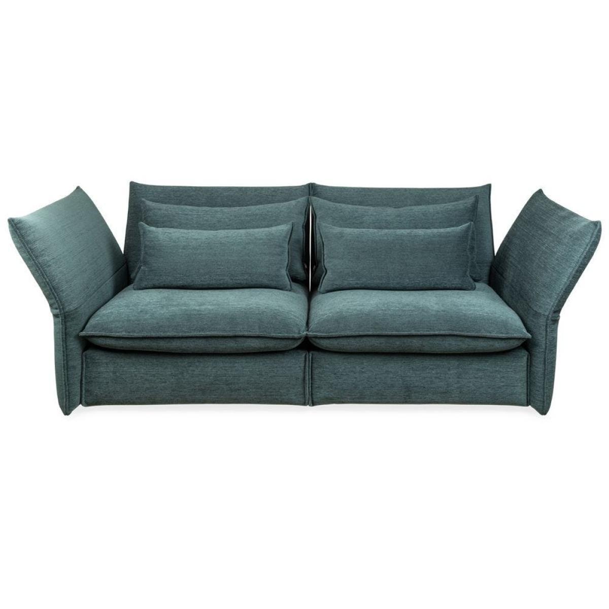 Vitra Mariposa 2.5 Seater Sofa F80 Iroko 2 Dark Blue - Heal's UK Furniture – image 5