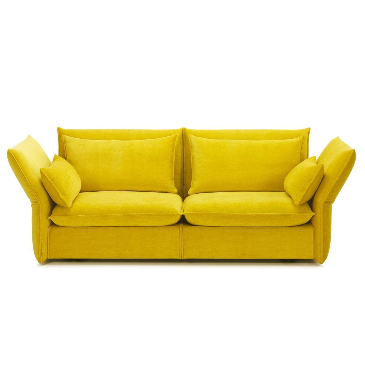 Vitra Mariposa 2.5 Seater Sofa F80 Iroko 2 Dark Blue - Heal's UK Furniture – image 10