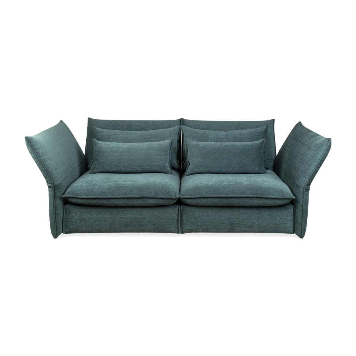 Vitra Mariposa 2.5 Seater Sofa F80 Iroko 2 Dark Blue - Heal's UK Furniture – image 1