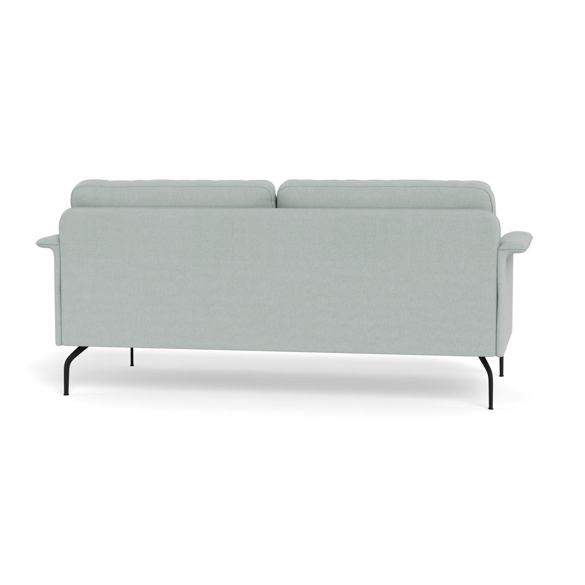 Heal's Iver 3 Seater Sofa Brushed Cotton Oat Black Feet – image 6