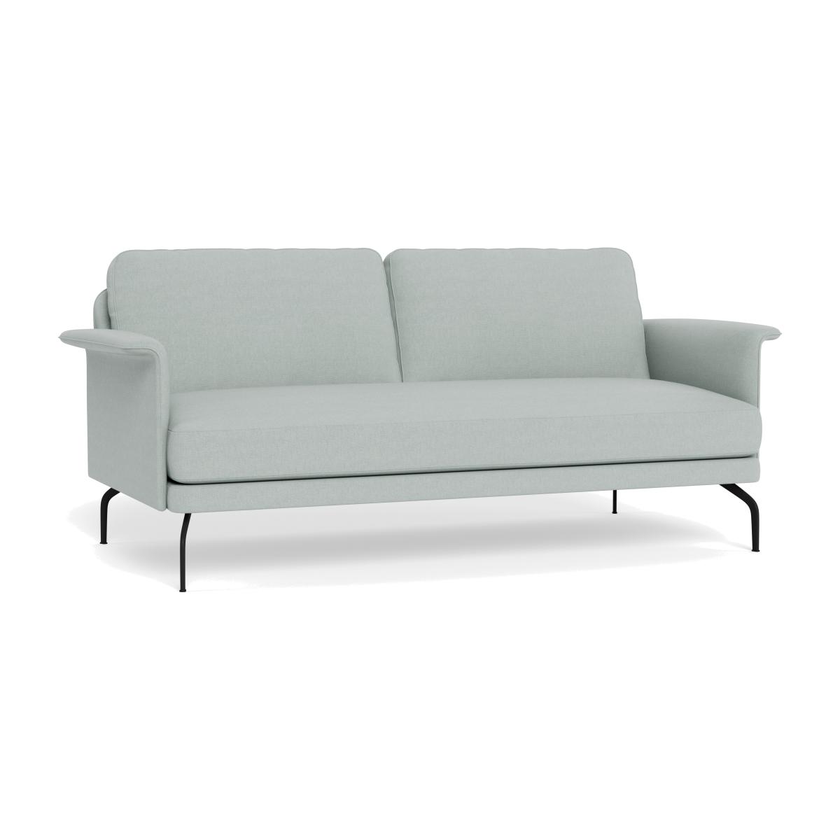 Heal's Iver 3 Seater Sofa Brushed Cotton Oat Black Feet – image 1
