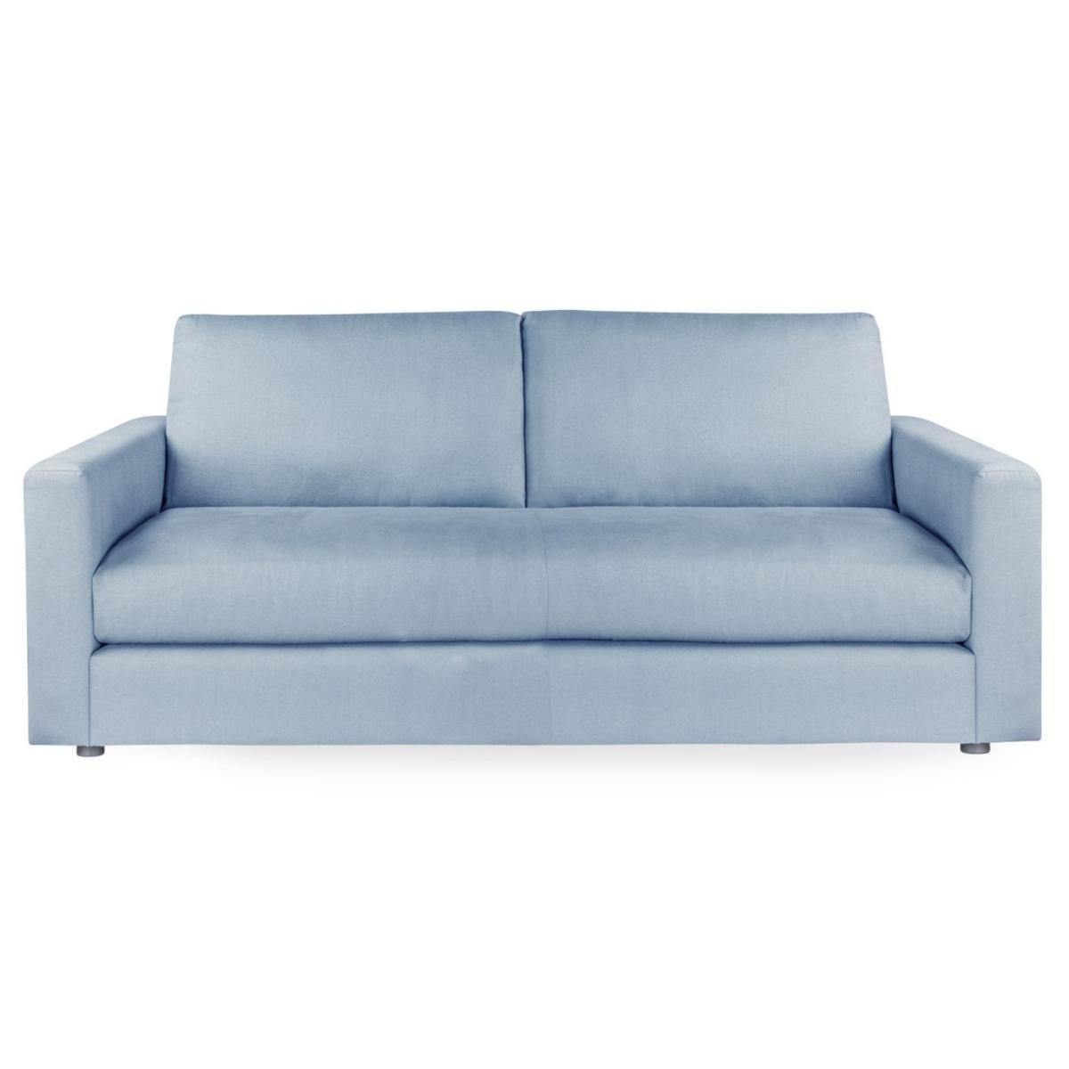 Heal's Nimbus II 3 Seater Sofa Tejo Recycled Cobalt Black Feet - Heal's UK Furniture – image 14