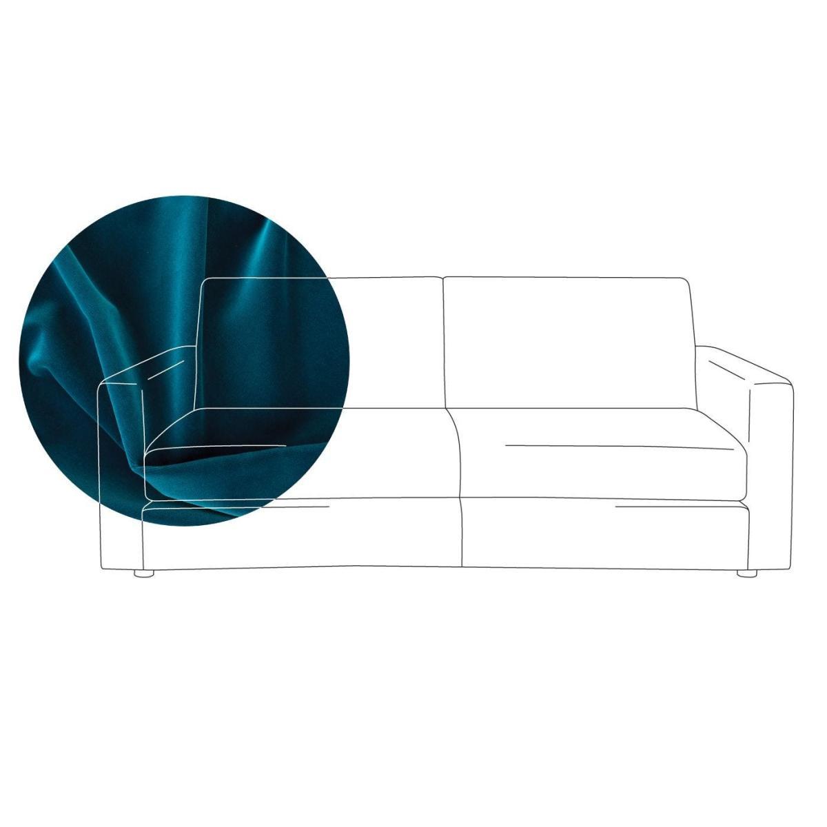 Heal's Nimbus II 3 Seater Sofa Tejo Recycled Cobalt Black Feet - Heal's UK Furniture – image 17