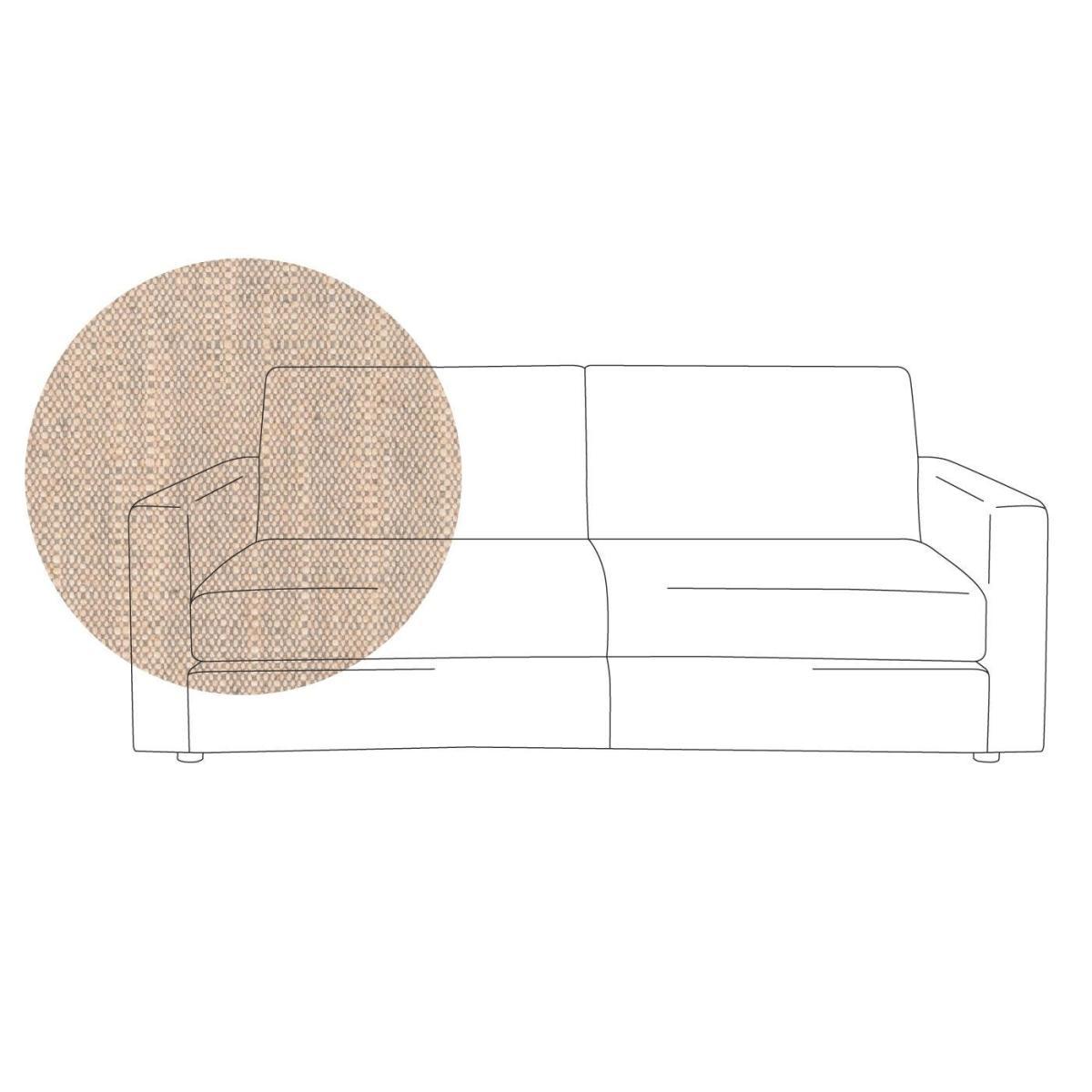 Heal's Nimbus II 3 Seater Sofa Tejo Recycled Cobalt Black Feet - Heal's UK Furniture – image 23