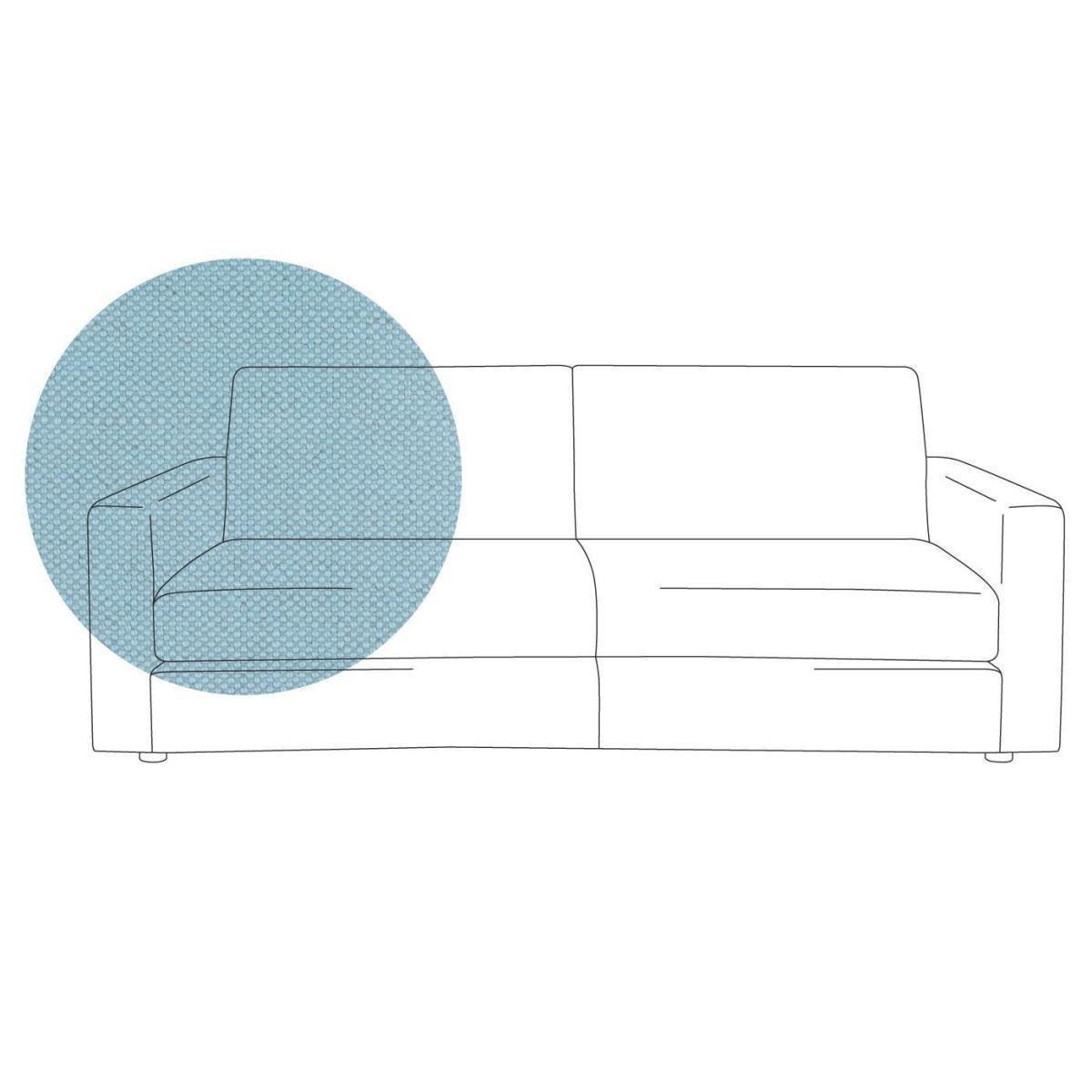Heal's Nimbus II 3 Seater Sofa Tejo Recycled Cobalt Black Feet - Heal's UK Furniture – image 29