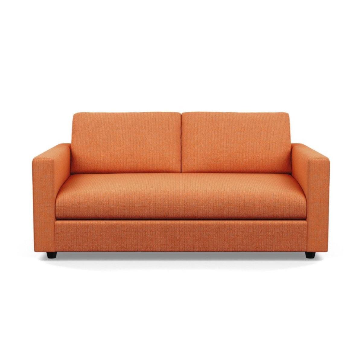 Heal's Nimbus II 3 Seater Sofa Tejo Recycled Cobalt Black Feet - Heal's UK Furniture – image 5