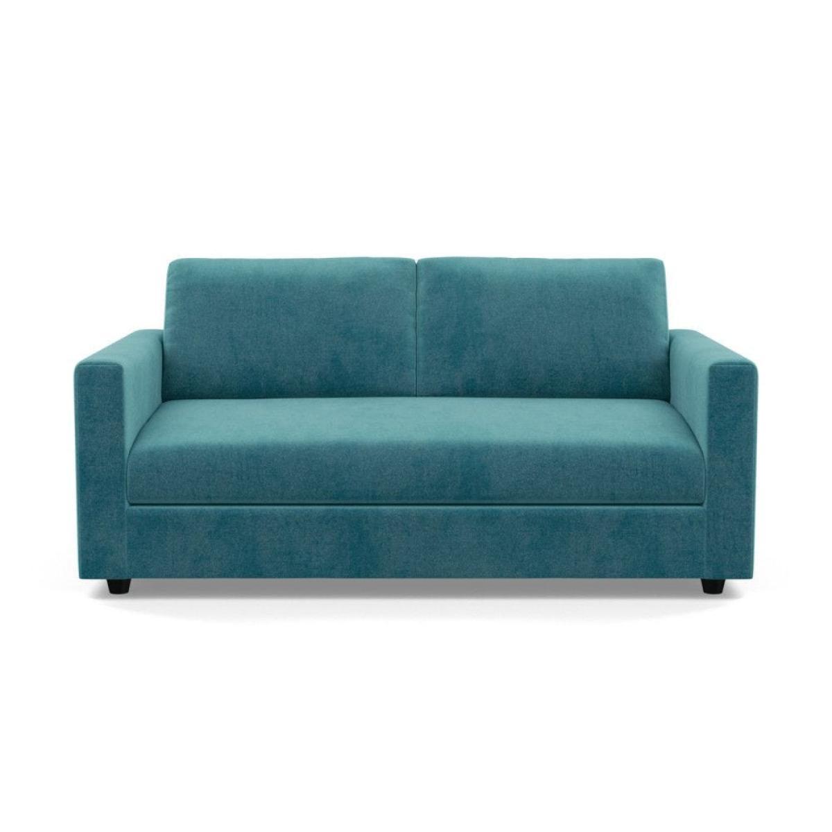 Heal's Nimbus II 3 Seater Sofa Tejo Recycled Cobalt Black Feet - Heal's UK Furniture – image 43