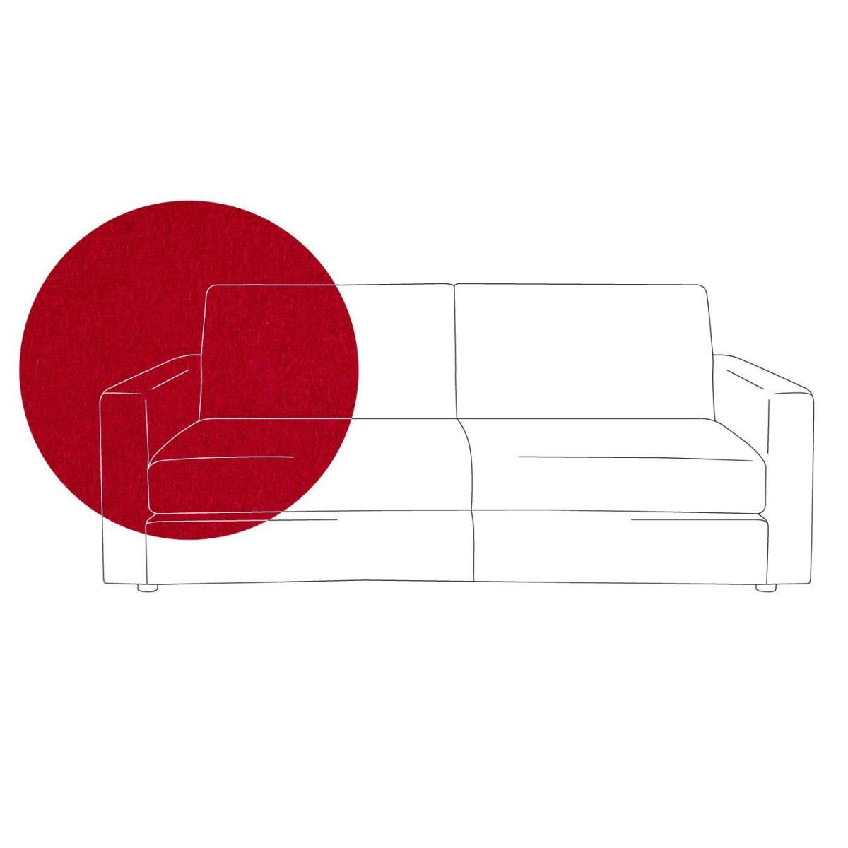 Heal's Nimbus II 3 Seater Sofa Tejo Recycled Cobalt Black Feet - Heal's UK Furniture – image 46