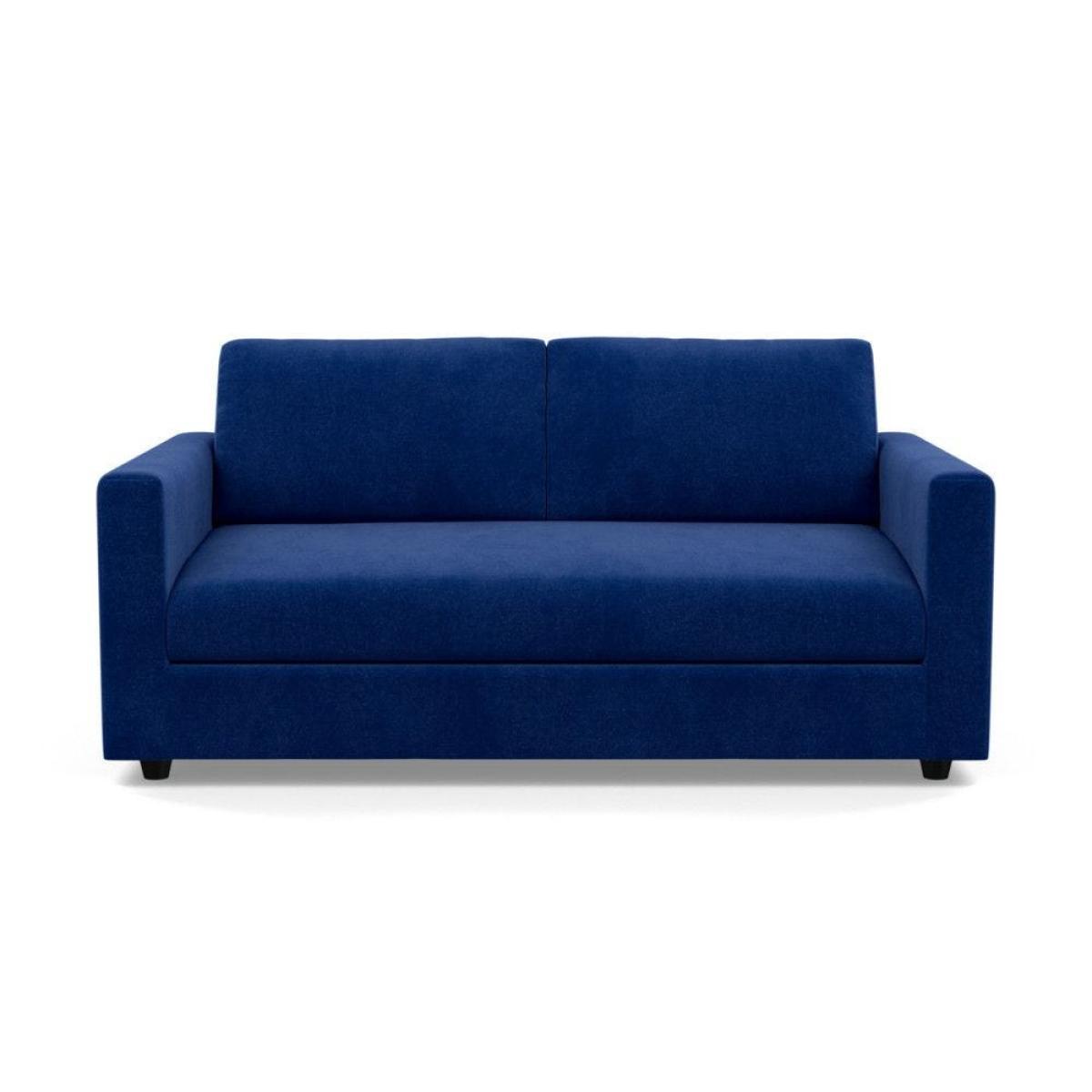 Heal's Nimbus II 3 Seater Sofa Tejo Recycled Cobalt Black Feet - Heal's UK Furniture – image 7