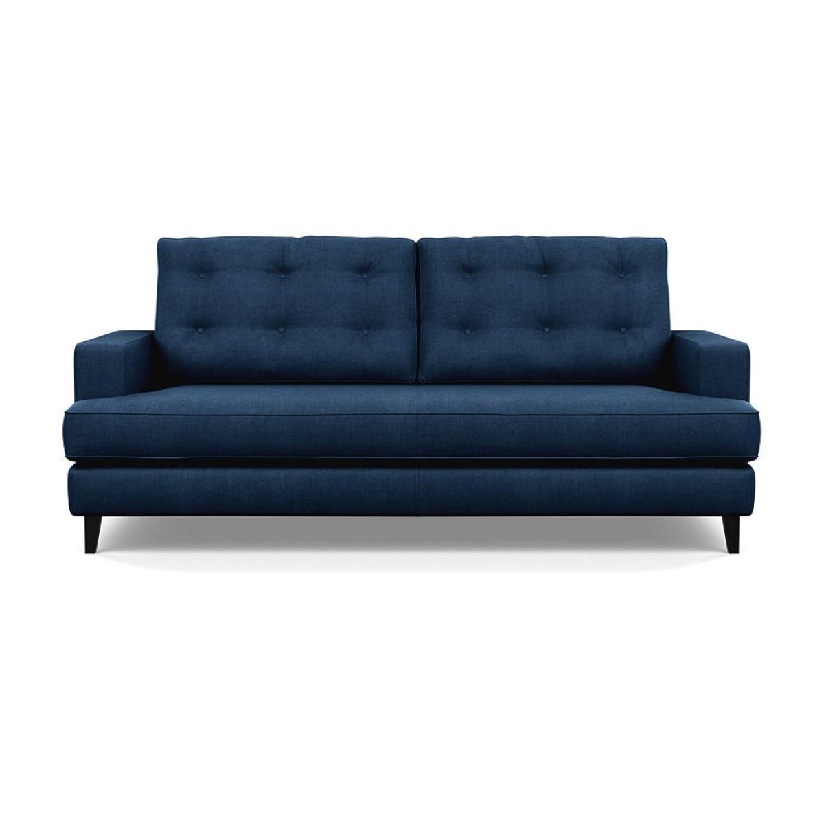 Heal's Mistral 3 Seater Sofa Capelo Linen-Cotton Inkspot Black Feet – image 2