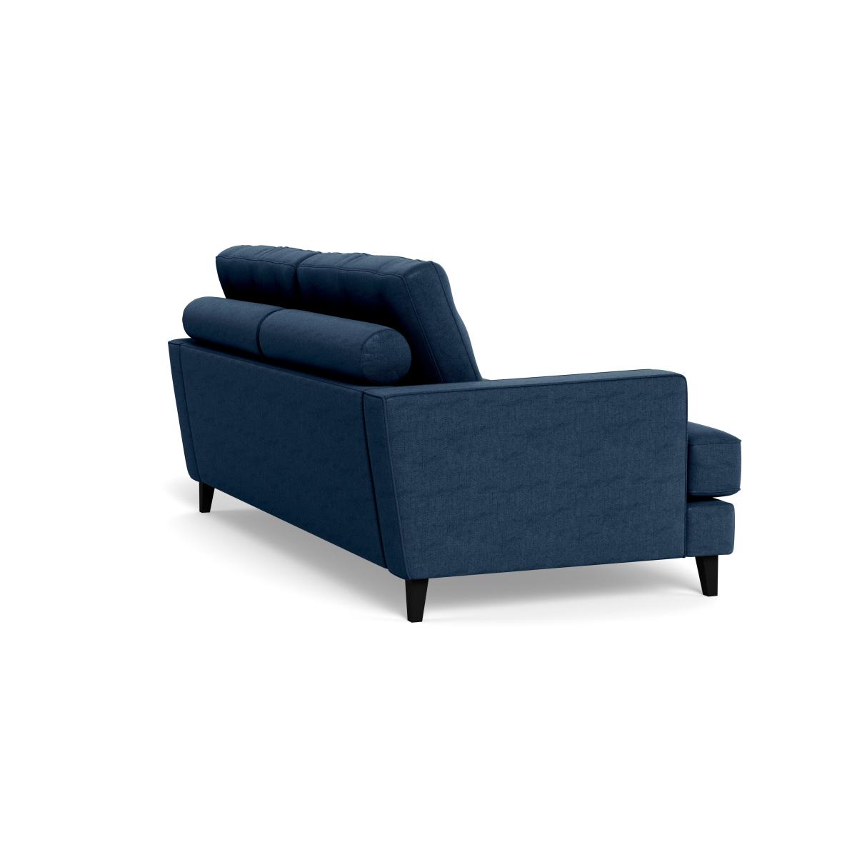 Heal's Mistral 3 Seater Sofa Capelo Linen-Cotton Inkspot Black Feet – image 5