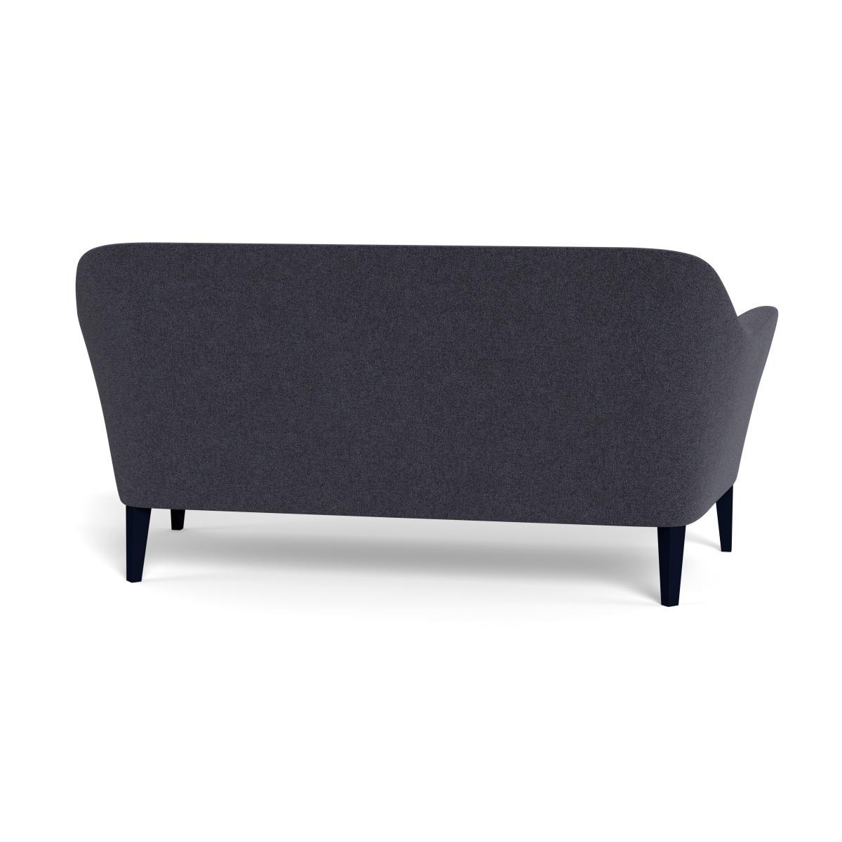 Heal's Wallis 3 Seater Sofa Texture Soot Black Oak Feet - Heal's UK Furniture – image 5