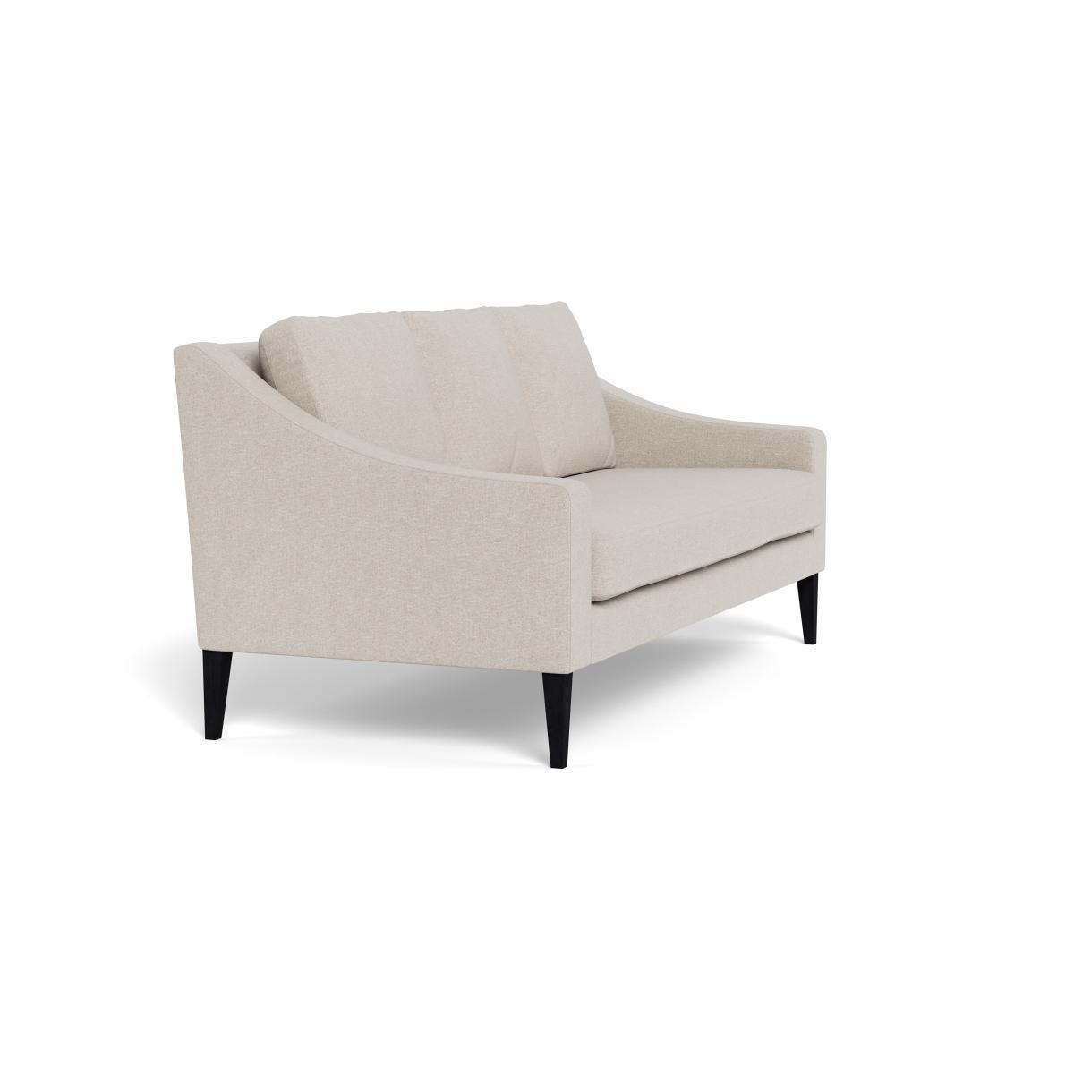 Heal's Richmond 3 Seater Sofa Texture Limestone Black Feet - Heal's UK Furniture – image 2