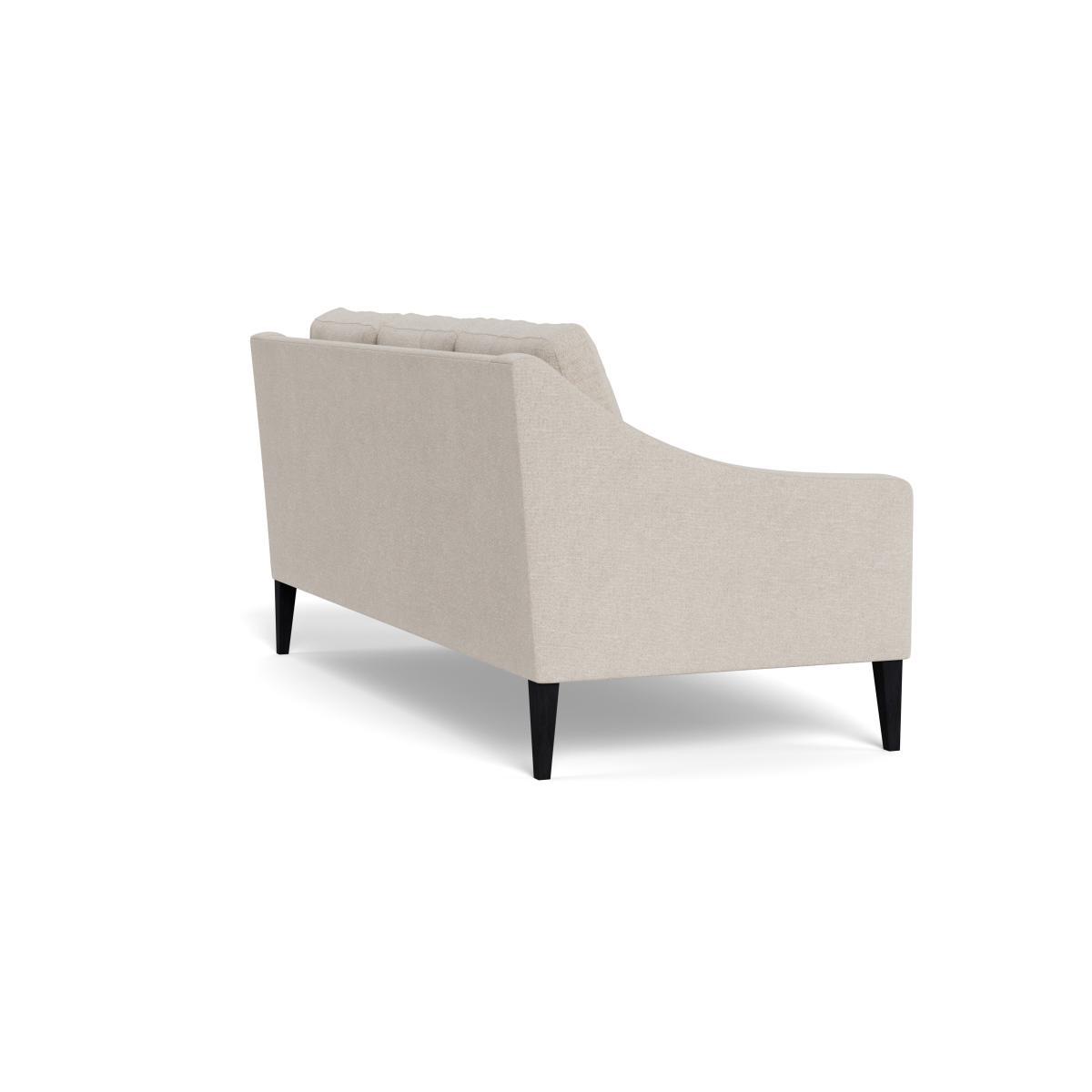 Heal's Richmond 3 Seater Sofa Texture Limestone Black Feet - Heal's UK Furniture – image 4