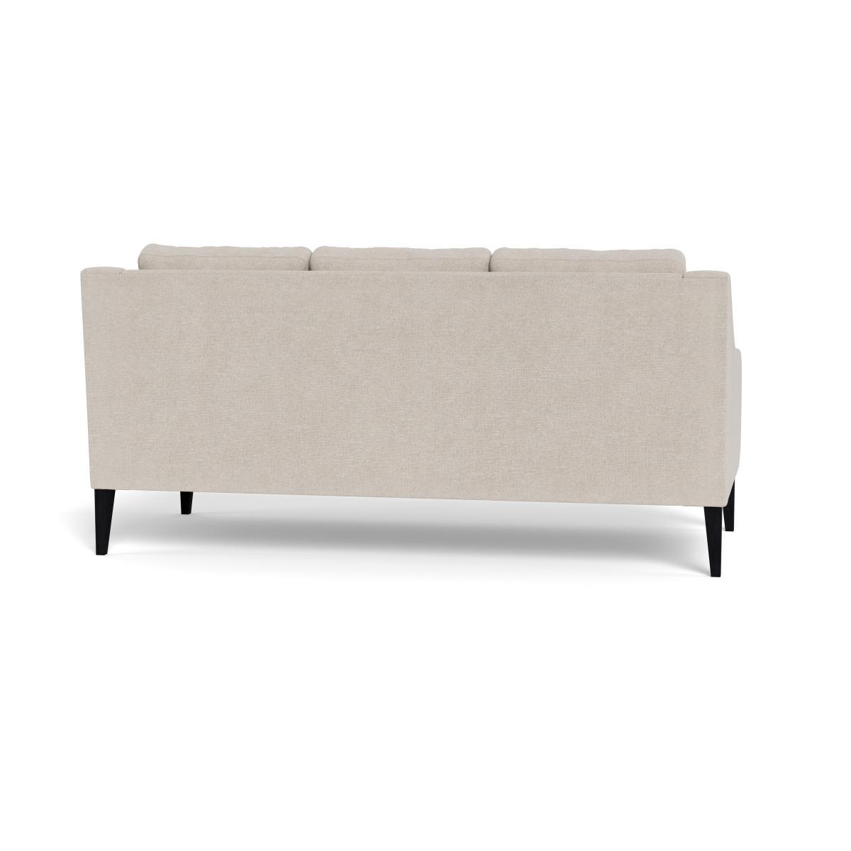 Heal's Richmond 3 Seater Sofa Texture Limestone Black Feet - Heal's UK Furniture – image 5