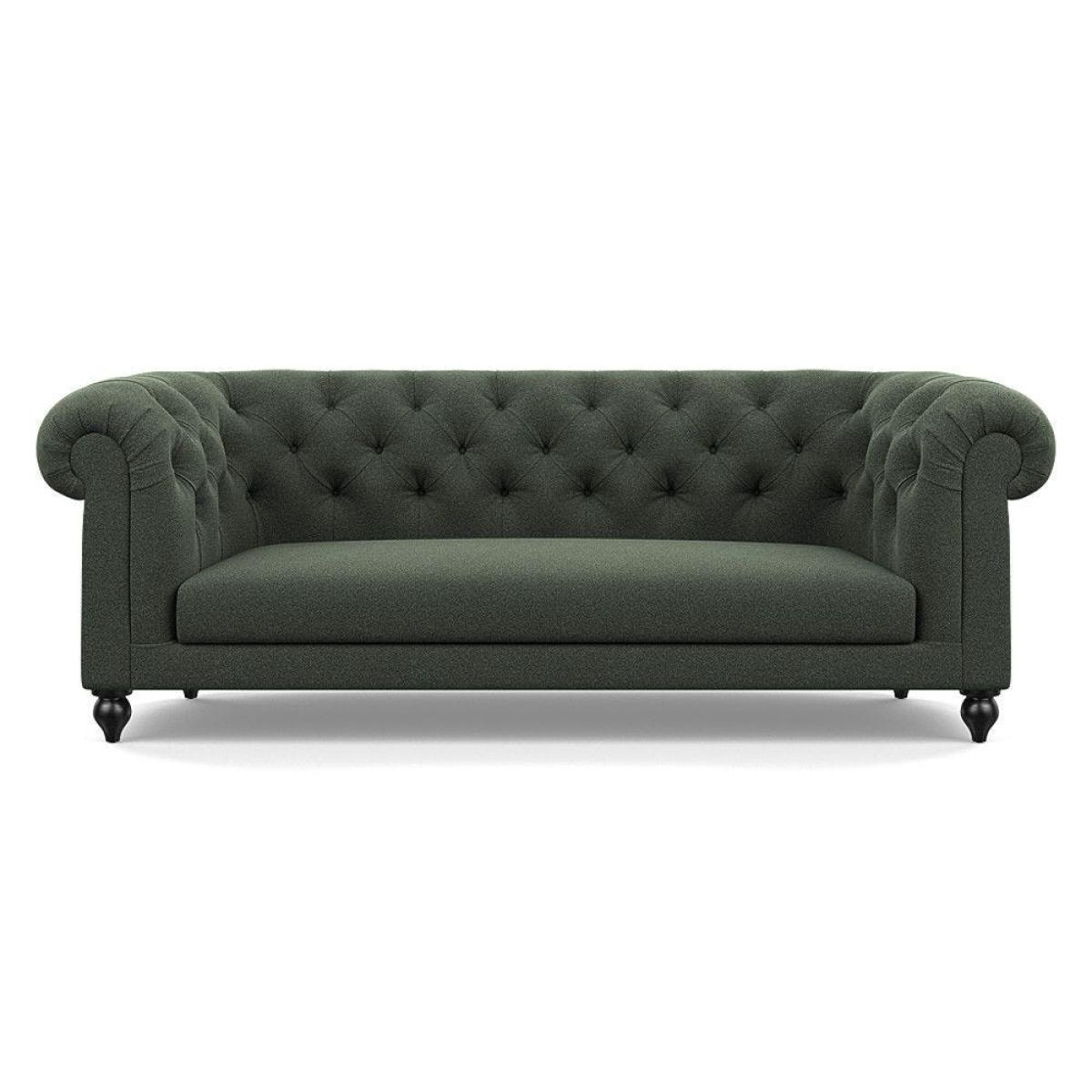 Heal's Fitzrovia 3 Seater Sofa Capelo Linen-Cotton Rosedale Stained Feet – image 53