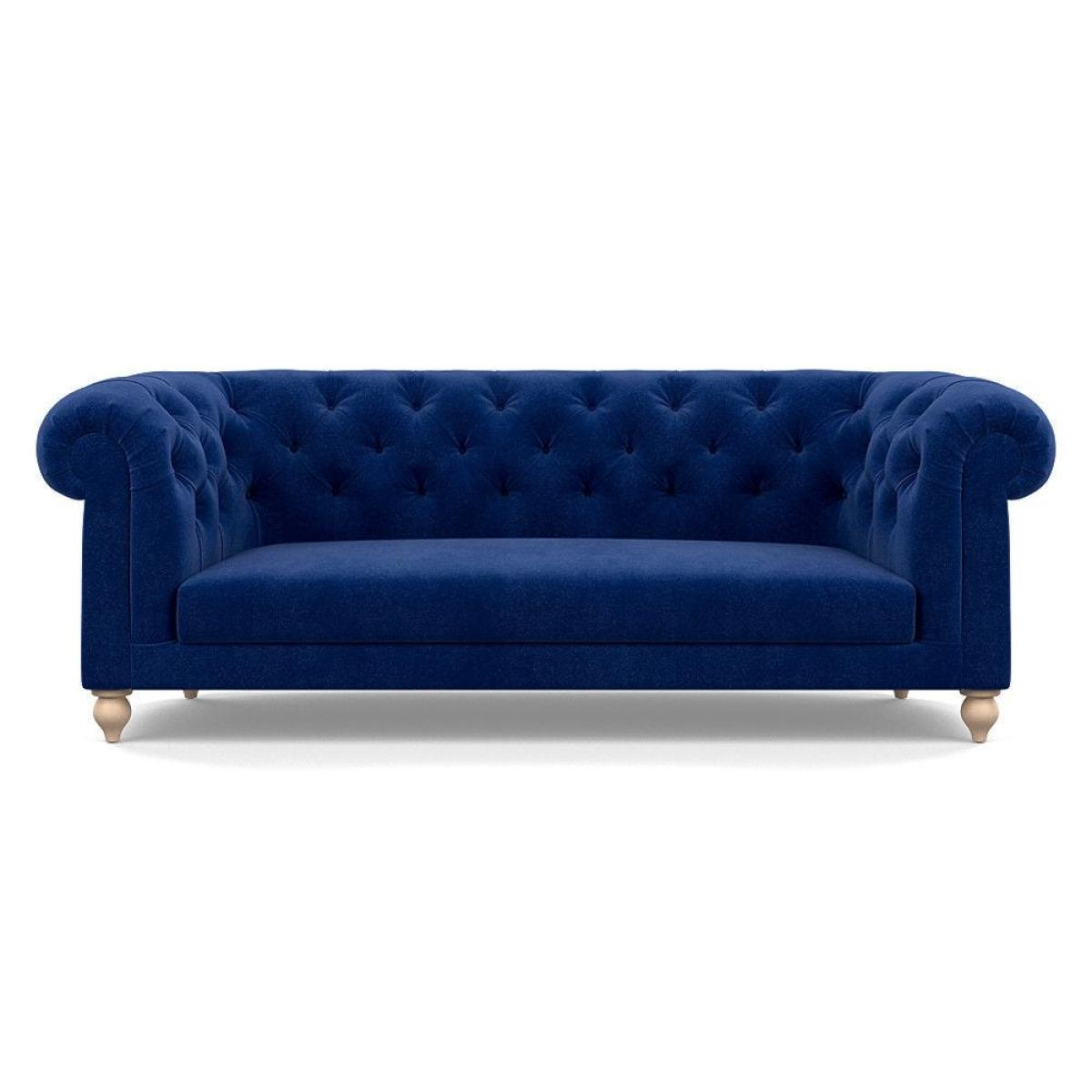 Heal's Fitzrovia 3 Seater Sofa Capelo Linen-Cotton Rosedale Stained Feet – image 63