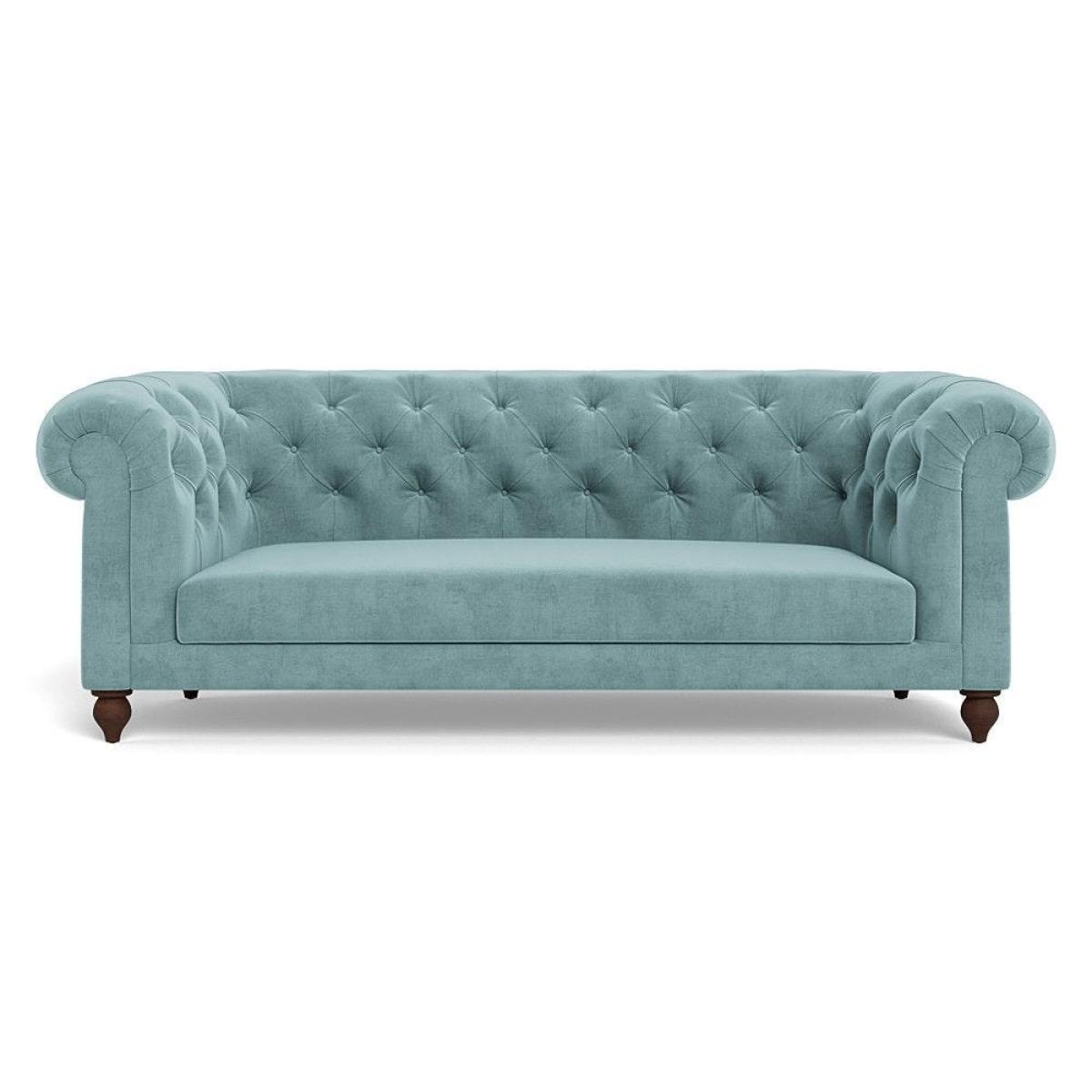 Heal's Fitzrovia 3 Seater Sofa Capelo Linen-Cotton Rosedale Stained Feet – image 96