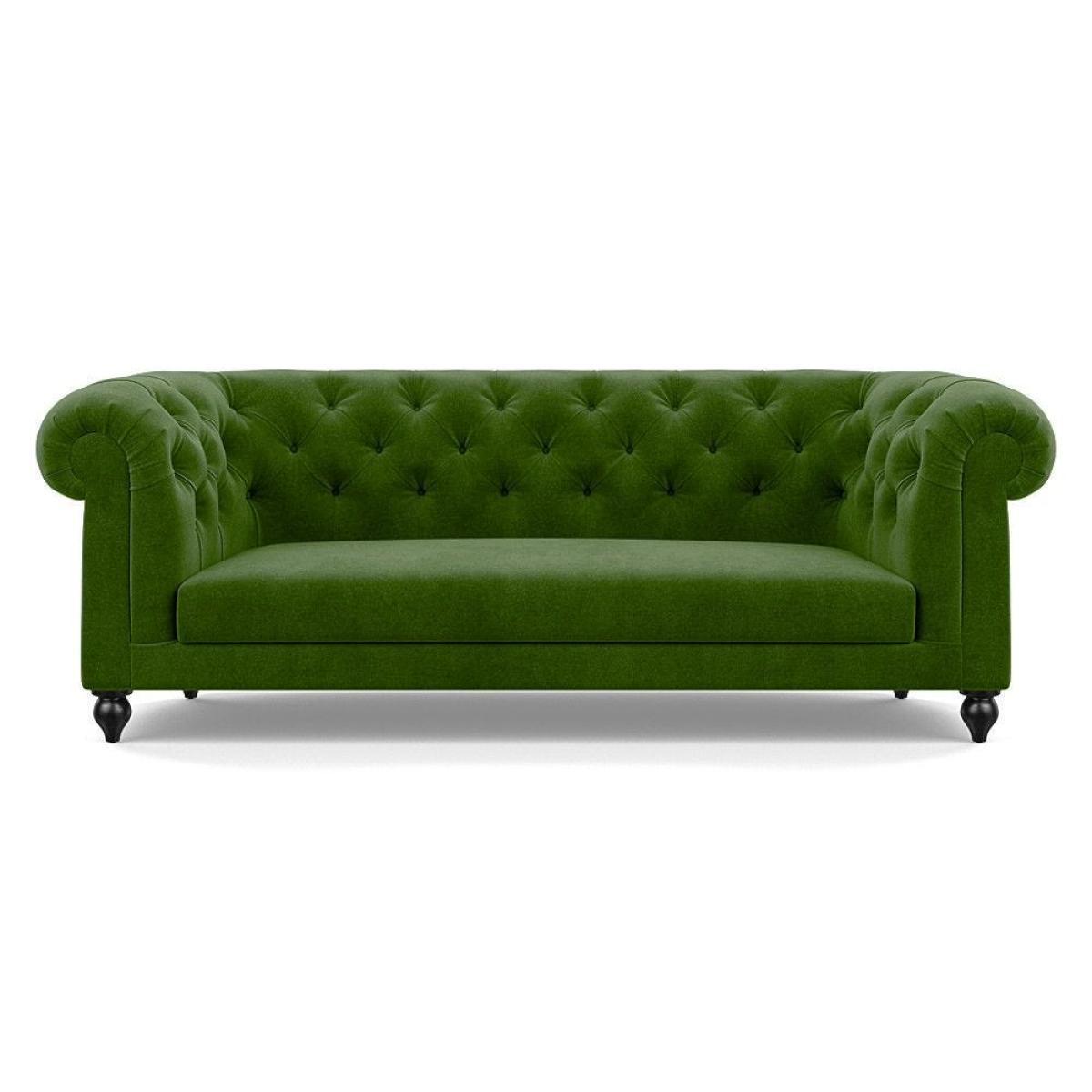 Heal's Fitzrovia 3 Seater Sofa Capelo Linen-Cotton Rosedale Stained Feet – image 98