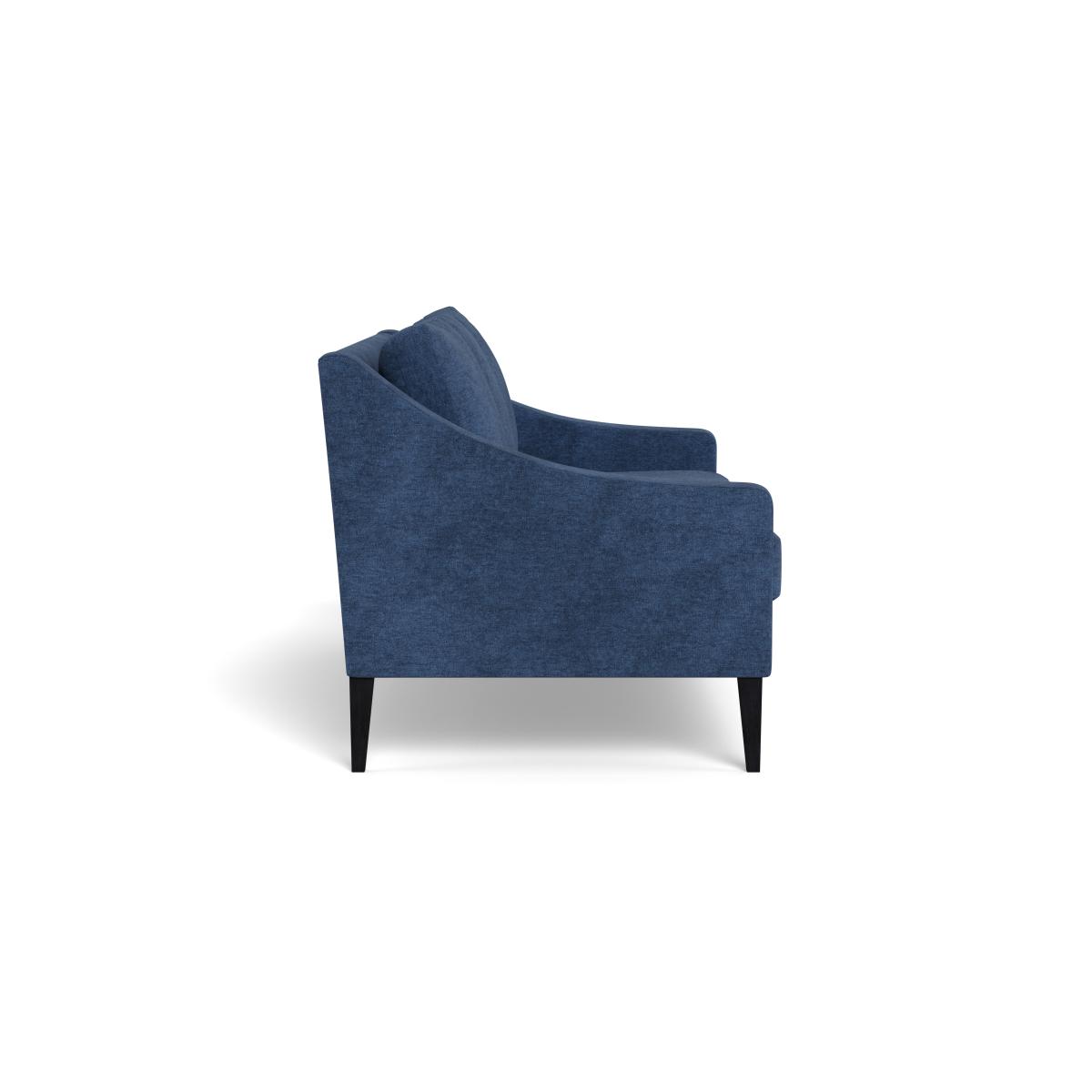 Heal's Richmond 3 Seater Sofa Broad Weave Lagoon Black Feet – image 4