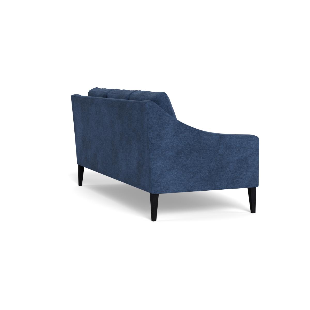 Heal's Richmond 3 Seater Sofa Broad Weave Lagoon Black Feet – image 5