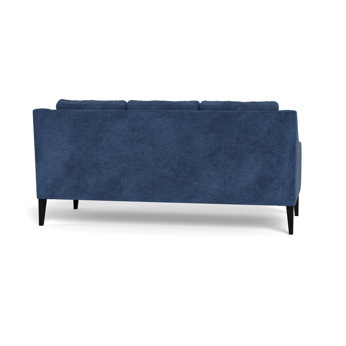 Heal's Richmond 3 Seater Sofa Broad Weave Lagoon Black Feet – image 6