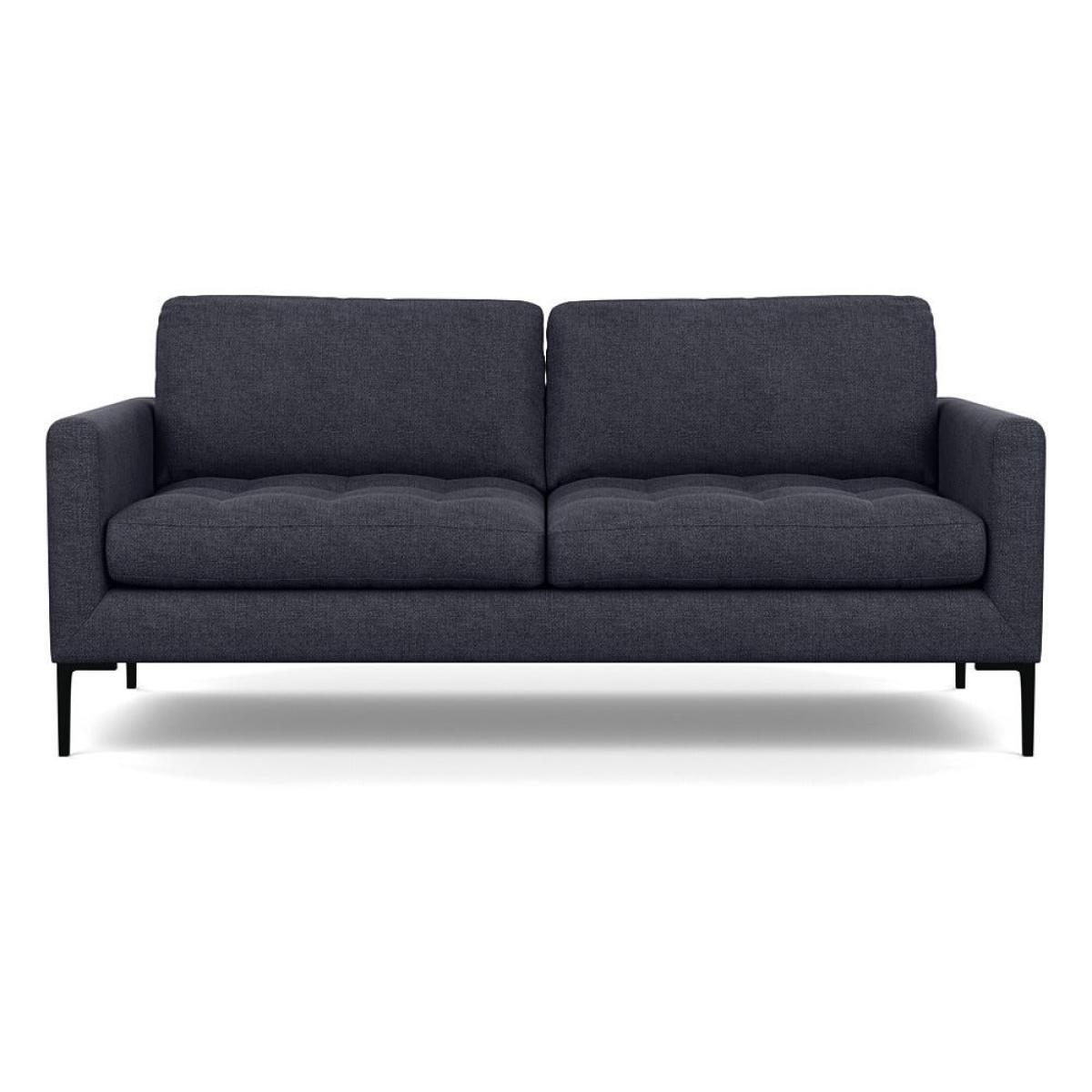 Heal's Eton 3 Seater Sofa Texture Soot Black Feet – image 2