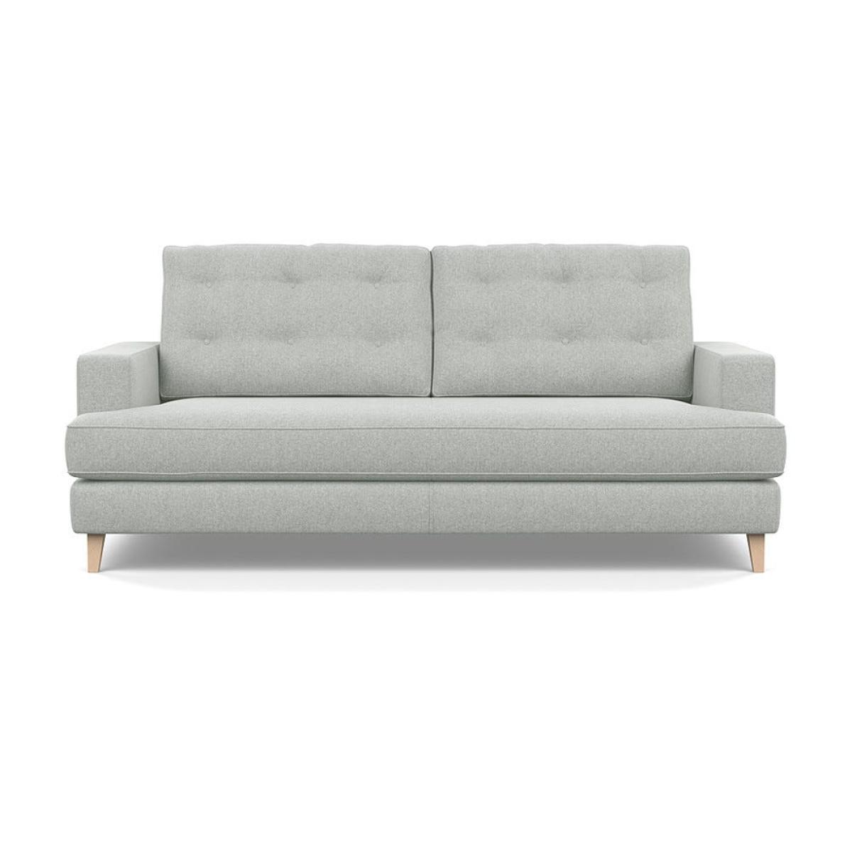 Heal's Mistral 3 Seater Sofa Melton Wool Limestone Natural Feet – image 2