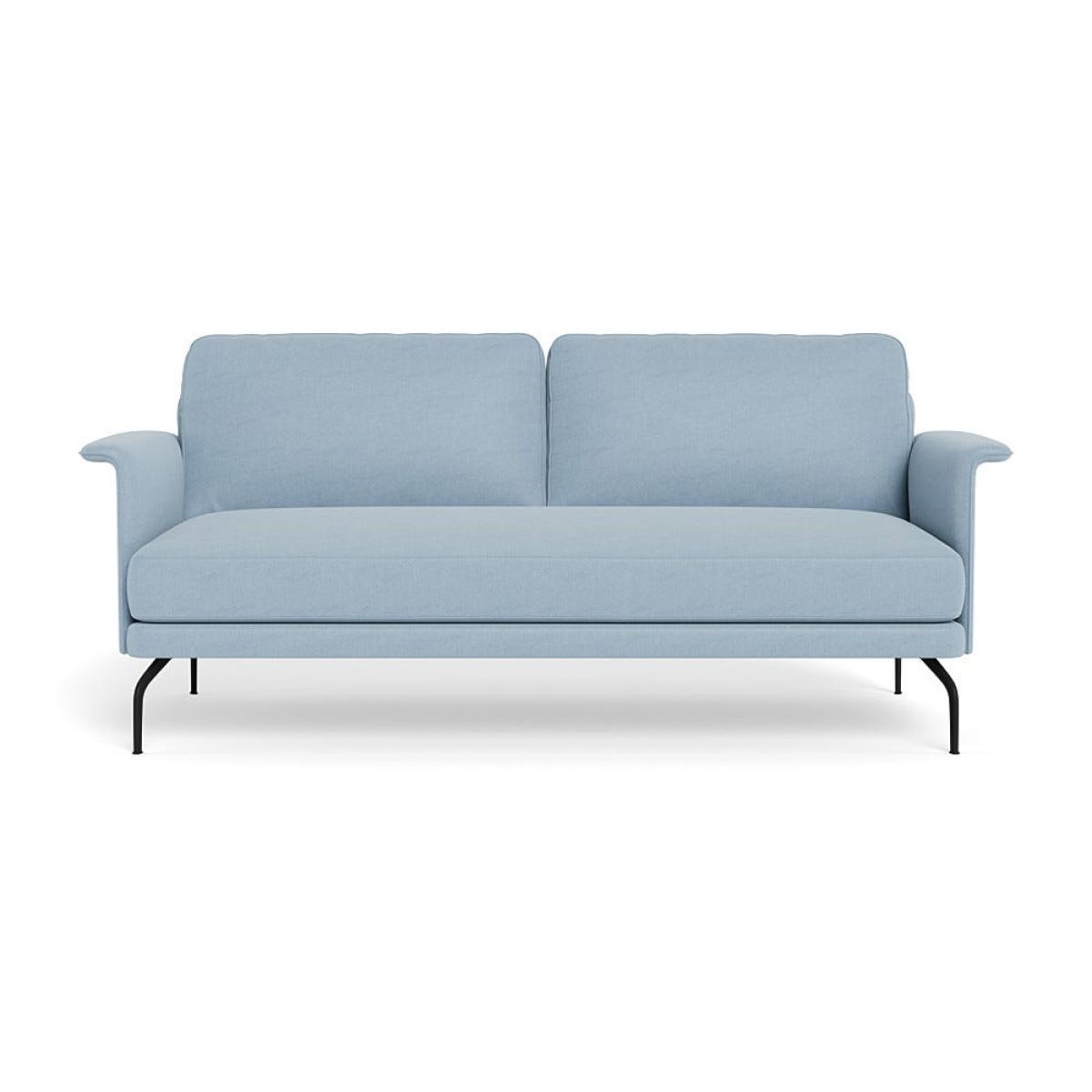 Heal's Iver 3 Seater Sofa Capelo Cotton-Linen Sea Shanty Black Feet – image 2