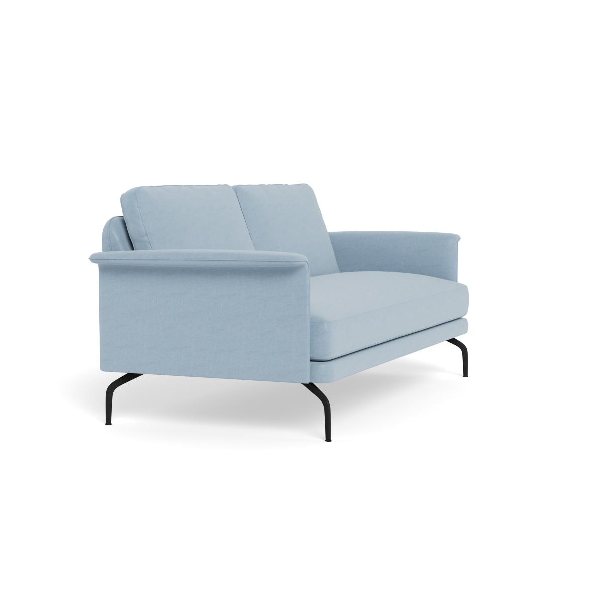 Heal's Iver 3 Seater Sofa Capelo Cotton-Linen Sea Shanty Black Feet – image 3