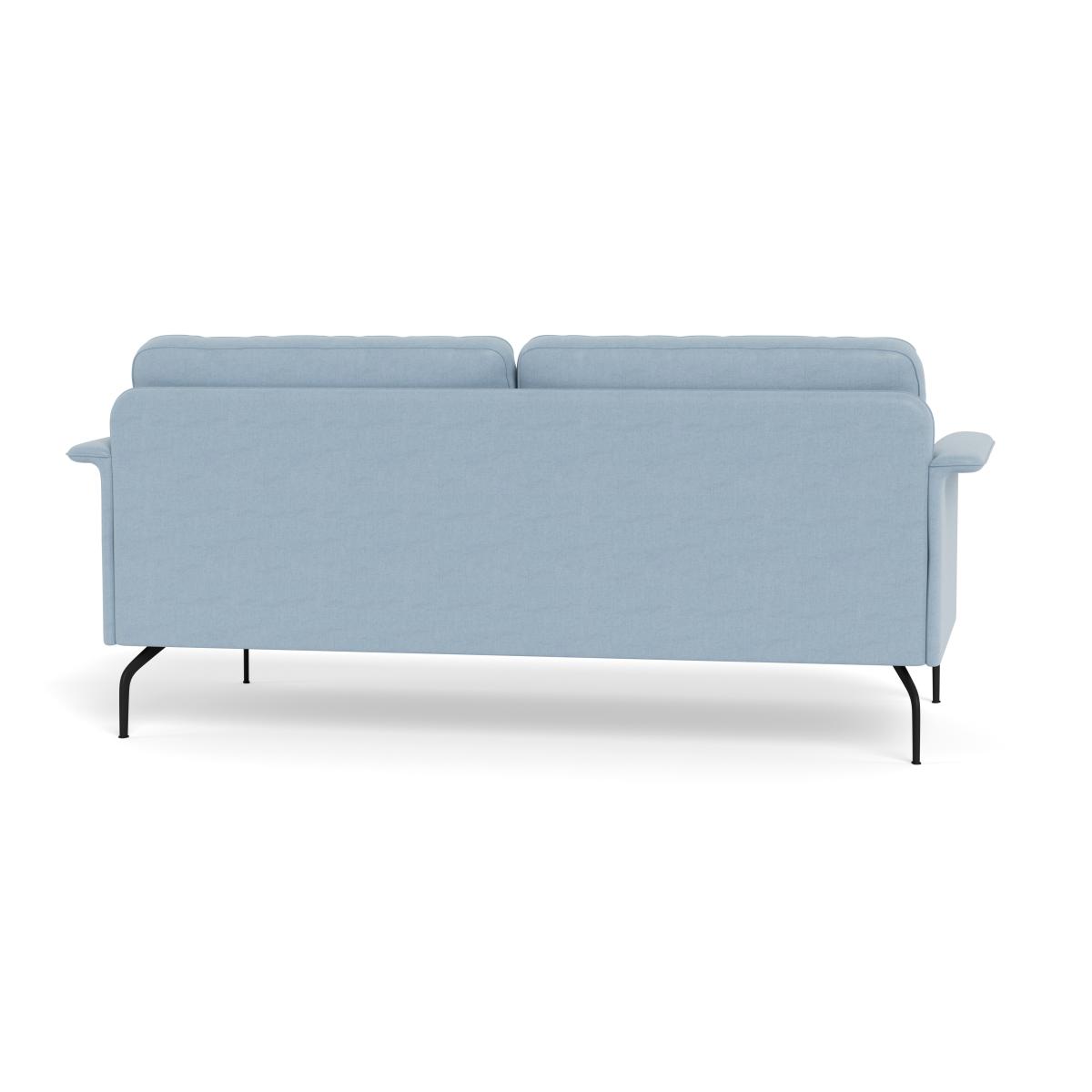 Heal's Iver 3 Seater Sofa Capelo Cotton-Linen Sea Shanty Black Feet – image 6