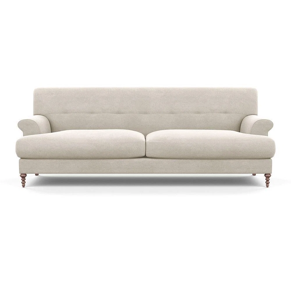Scp Oscar 3 Seater Formal Sofa Texture Ink Walnut Feet - Heal's UK Furniture – image 11