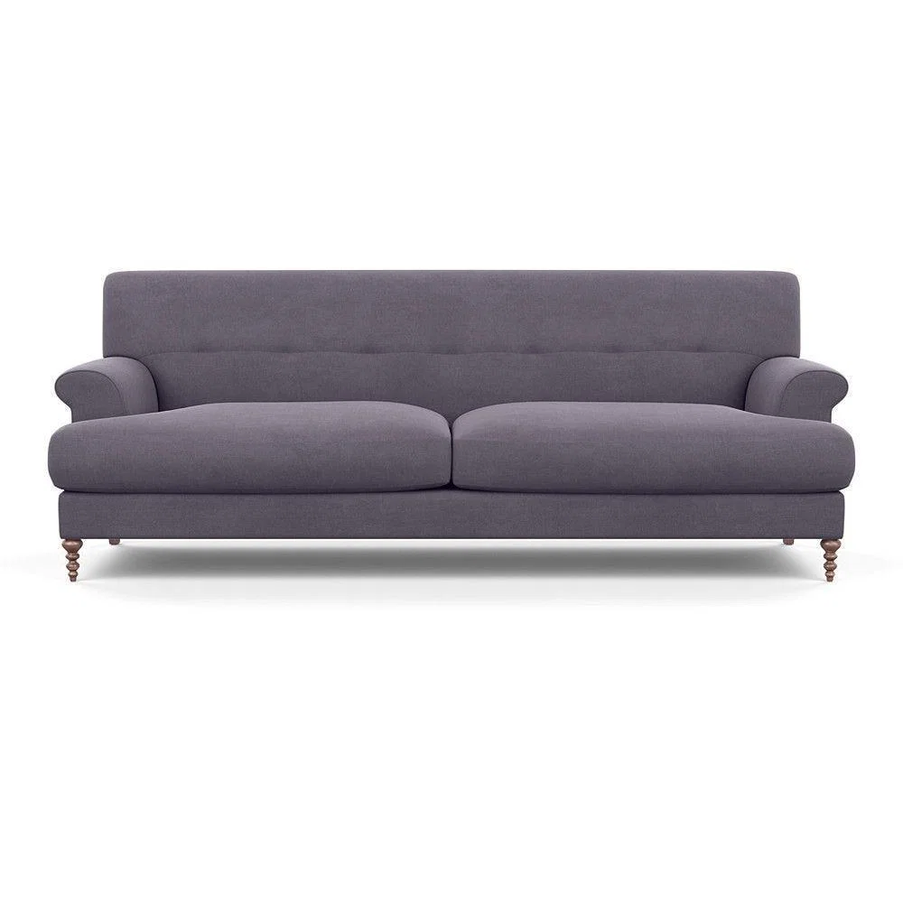 Scp Oscar 3 Seater Formal Sofa Texture Ink Walnut Feet - Heal's UK Furniture – image 12