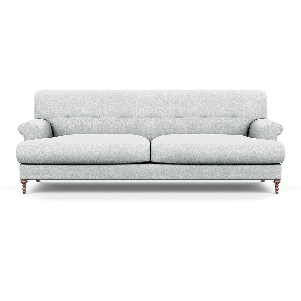 Scp Oscar 3 Seater Formal Sofa Texture Ink Walnut Feet - Heal's UK Furniture – image 17