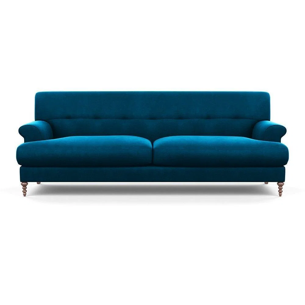 Scp Oscar 3 Seater Formal Sofa Texture Ink Walnut Feet - Heal's UK Furniture – image 18