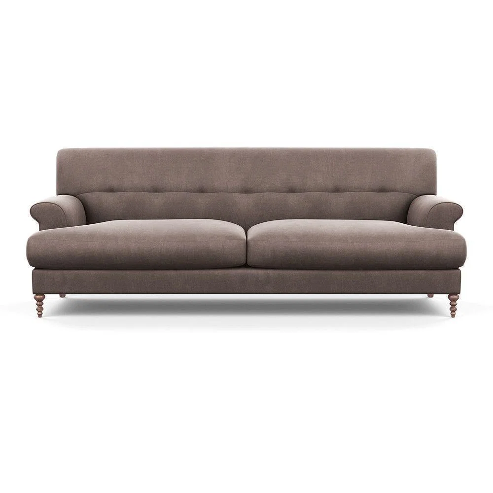 Scp Oscar 3 Seater Formal Sofa Texture Ink Walnut Feet - Heal's UK Furniture – image 3