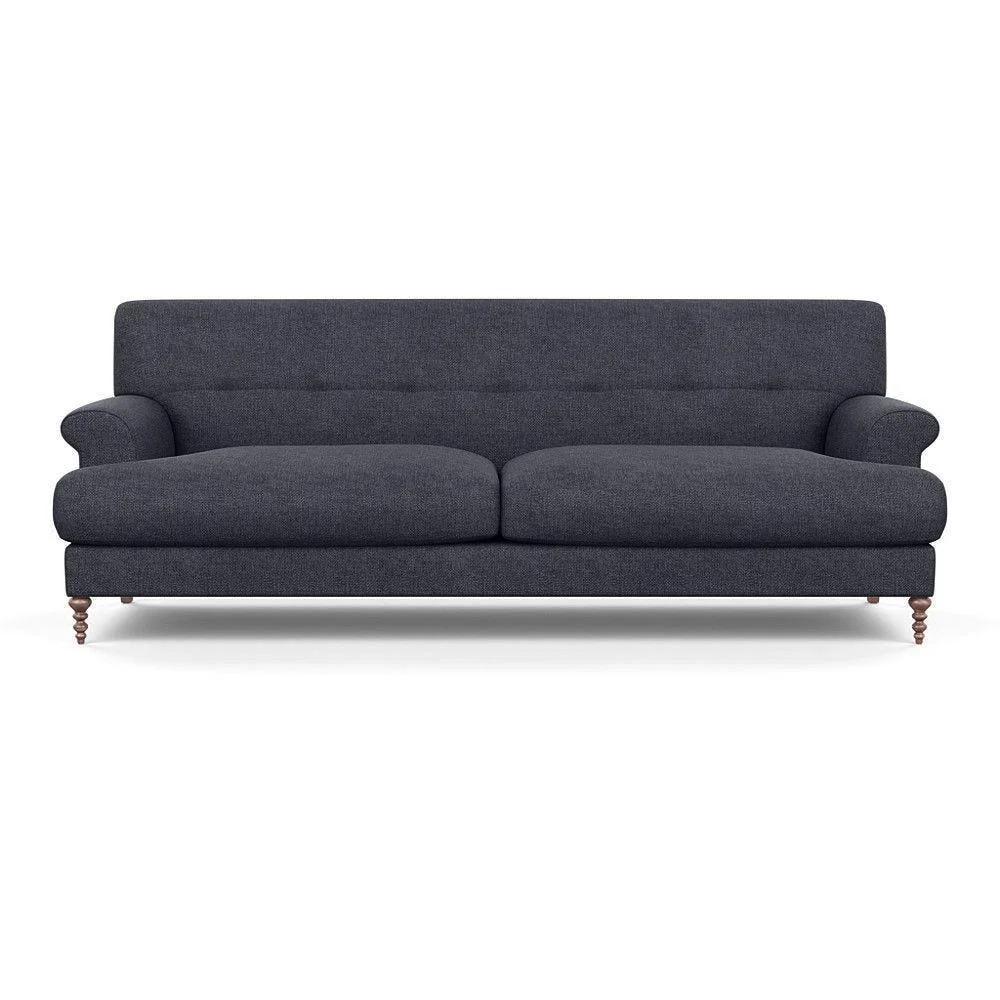 Scp Oscar 3 Seater Formal Sofa Texture Ink Walnut Feet - Heal's UK Furniture – image 21