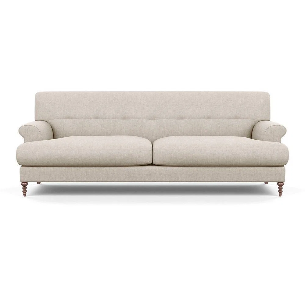Scp Oscar 3 Seater Formal Sofa Texture Ink Walnut Feet - Heal's UK Furniture – image 4