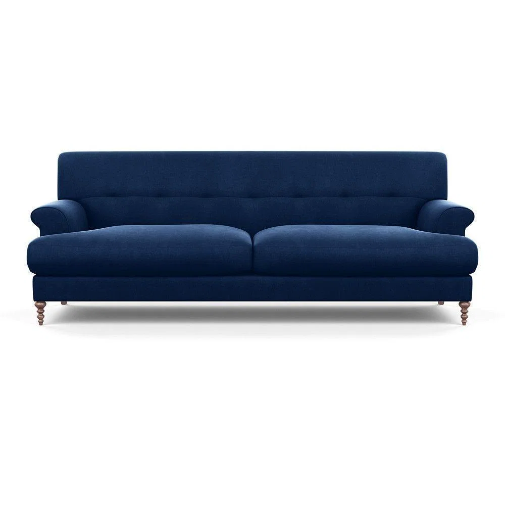 Scp Oscar 3 Seater Formal Sofa Texture Ink Walnut Feet - Heal's UK Furniture – image 7