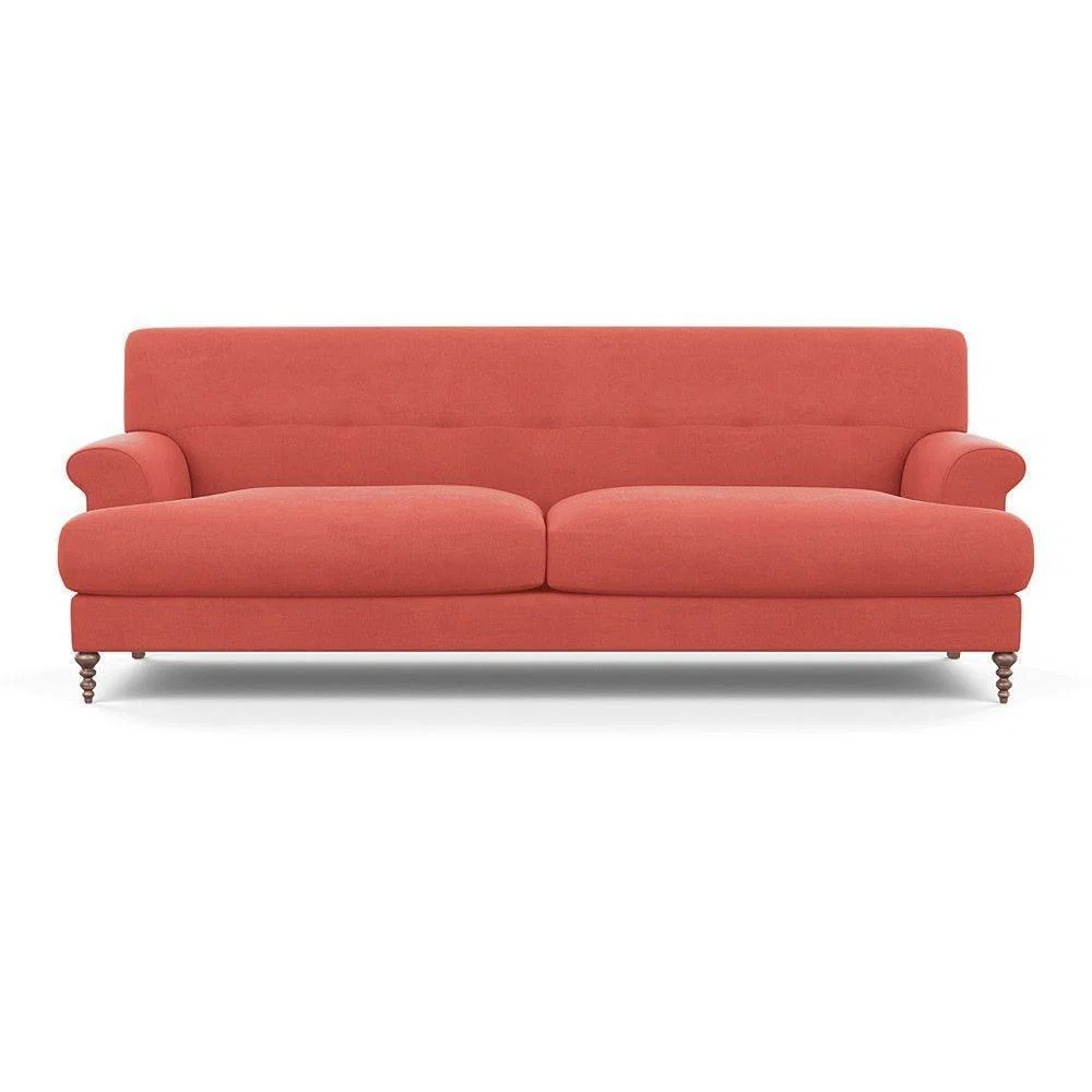 Scp Oscar 3 Seater Formal Sofa Texture Ink Walnut Feet - Heal's UK Furniture – image 8