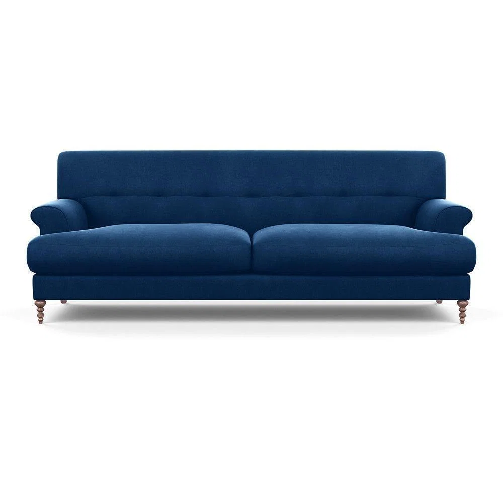 Scp Oscar 3 Seater Formal Sofa Texture Ink Walnut Feet - Heal's UK Furniture – image 10
