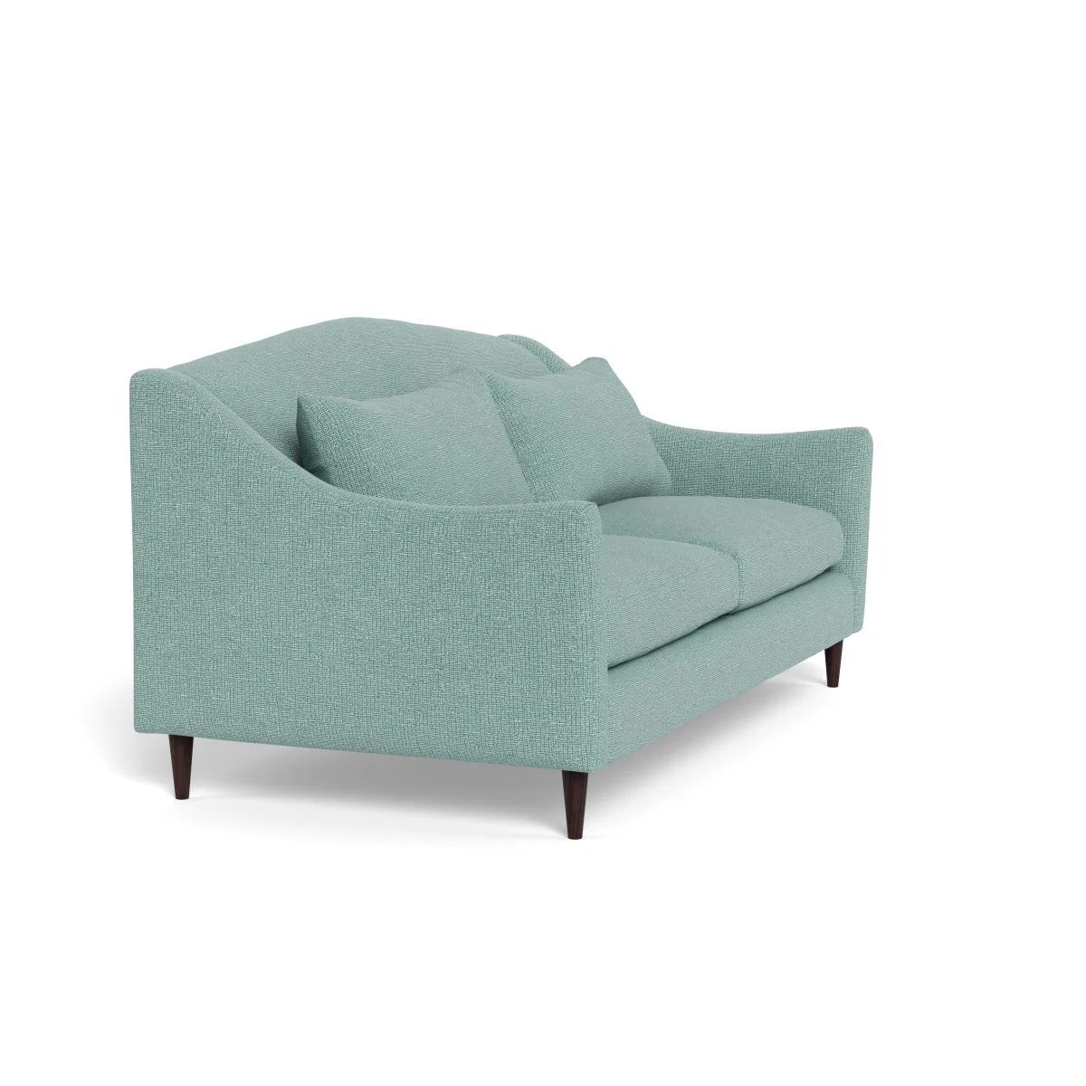Heal's Somerset 3 Seater Sofa Tejo Recycled Teal Dark Stain - Heal's UK Furniture – image 2