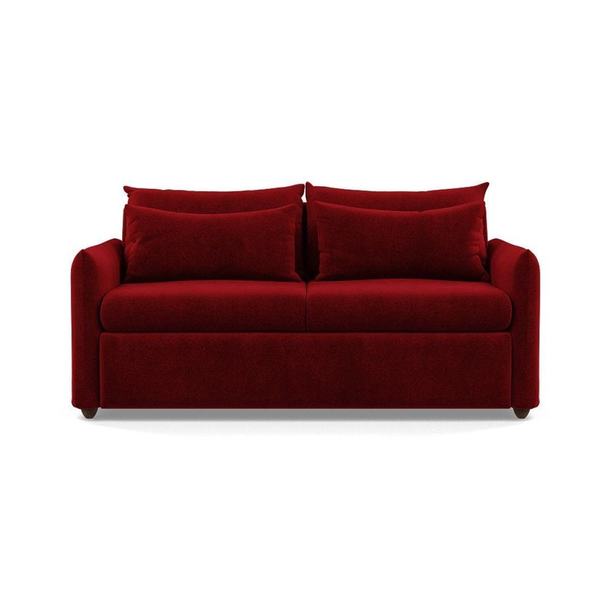 Heal's Pillow 3 Seater Sofa Bed Smart Linen Grey Black Painted Oak Feet - Heal's UK Furniture – image 26