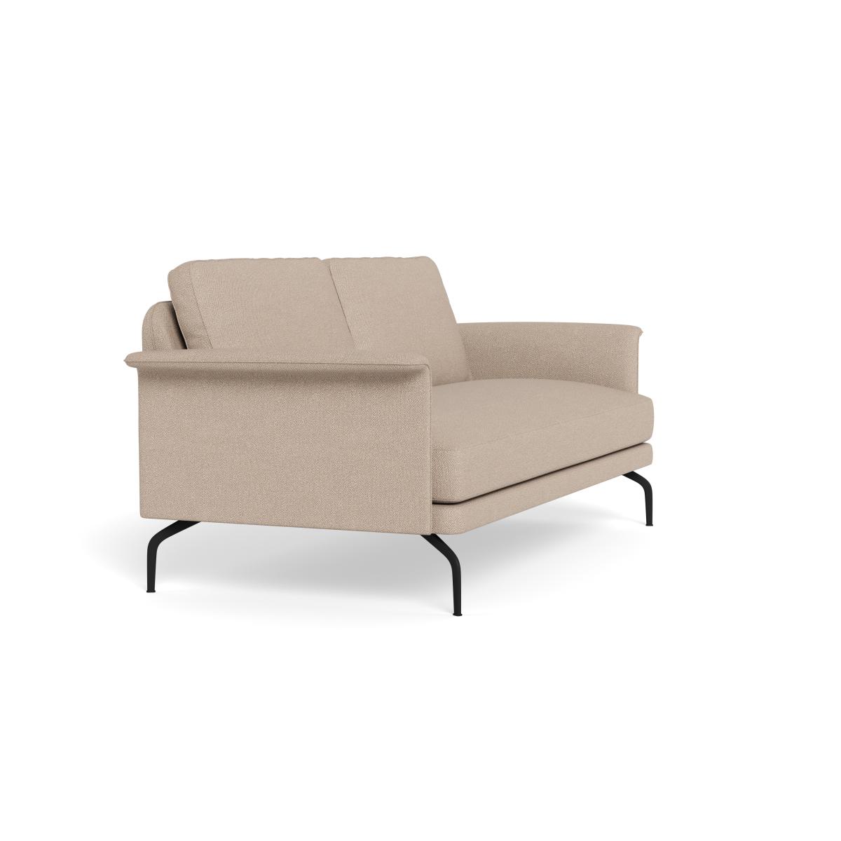 Heal's Iver 3 Seater Sofa Boucle Tweed Pearl Black Feet – image 2