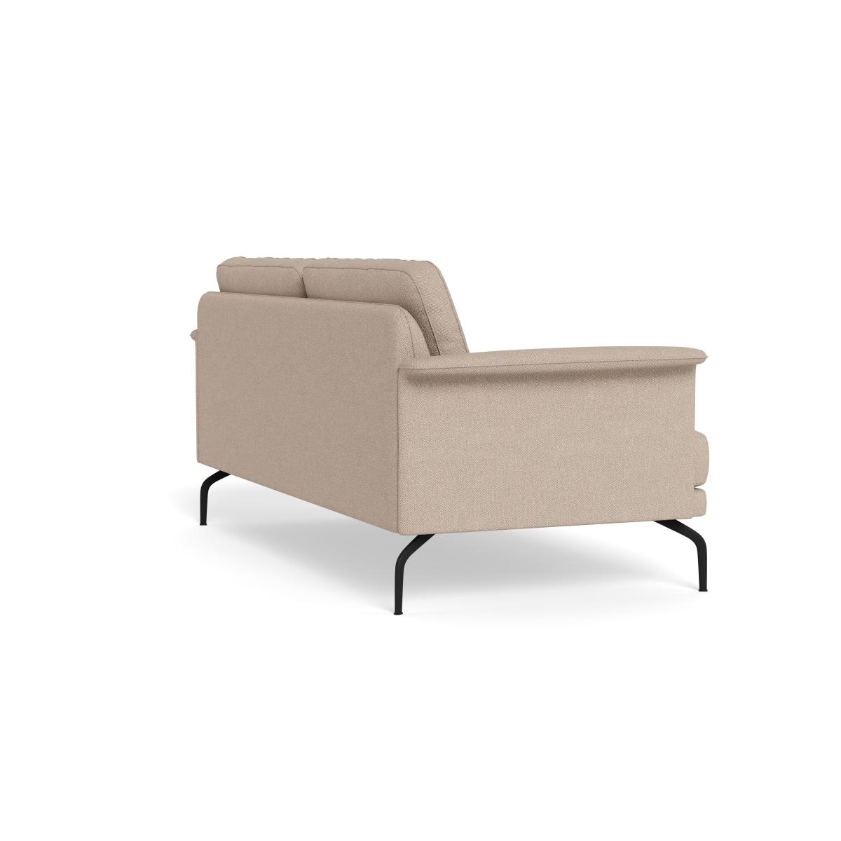 Heal's Iver 3 Seater Sofa Boucle Tweed Pearl Black Feet – image 4