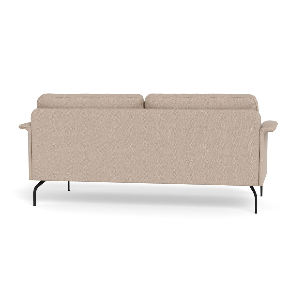 Heal's Iver 3 Seater Sofa Boucle Tweed Pearl Black Feet – image 5